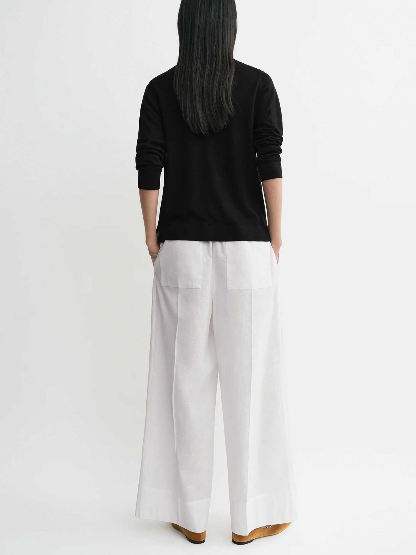 TOTEME - Strick-Top mit Halbknopfleiste für Damen Schwarz - Black