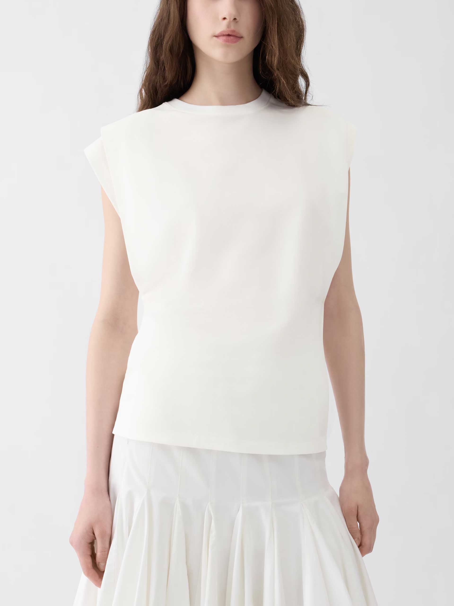 JACQUEMUS - Tanktop Ventadou aus Jersey für Damen Weiß - White