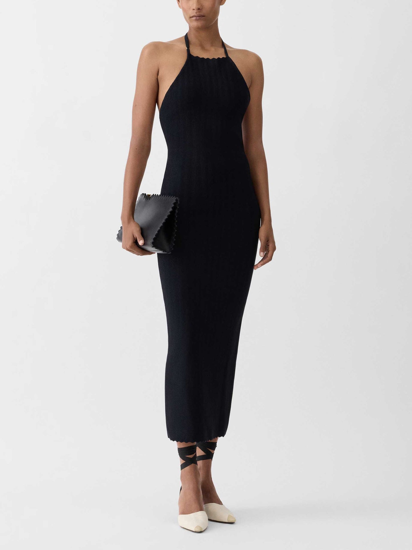 JACQUEMUS - Midi-Strickkleid Tablier für Damen
