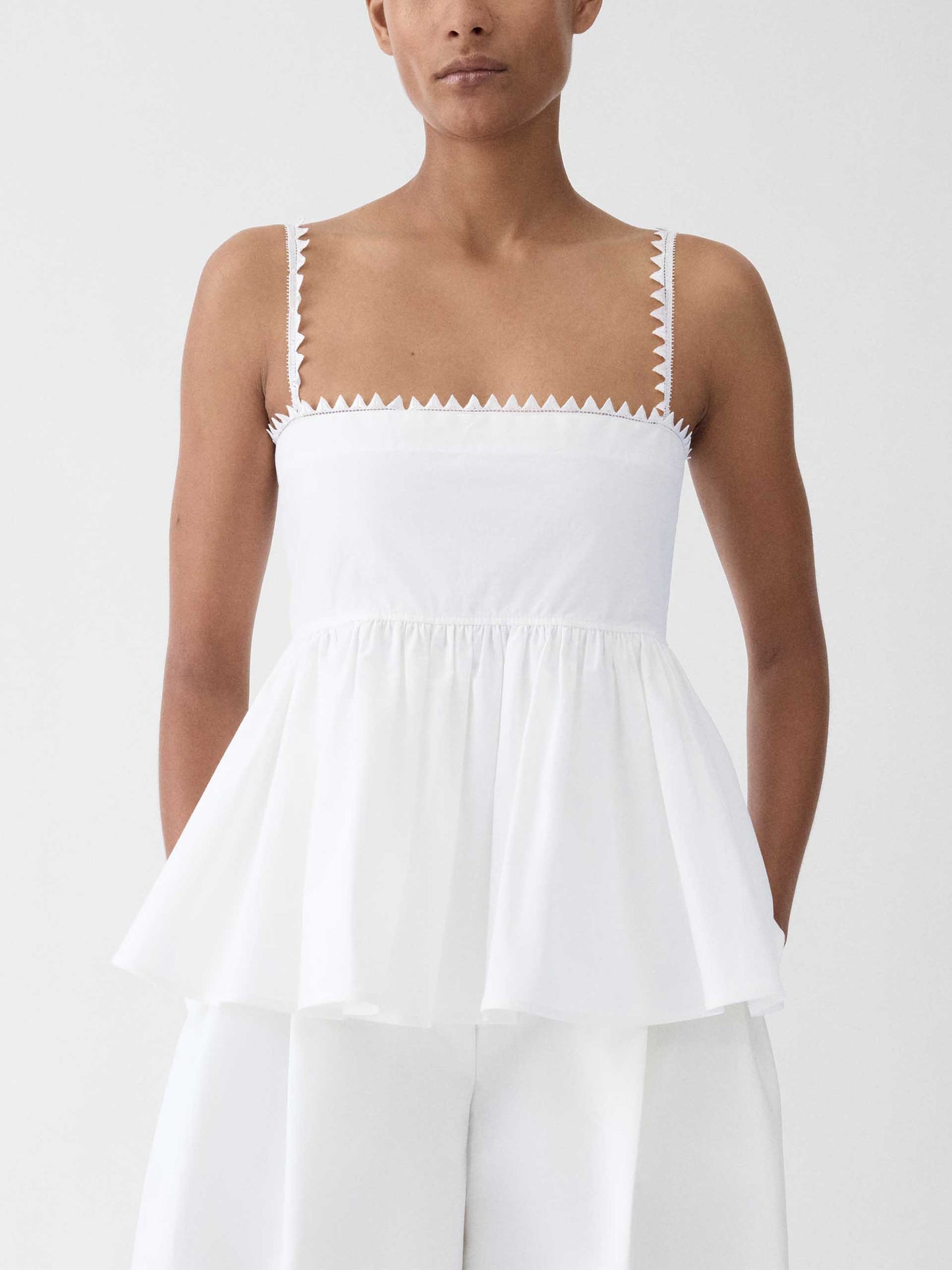 JACQUEMUS - Top Traversin aus Baumwolle für Damen