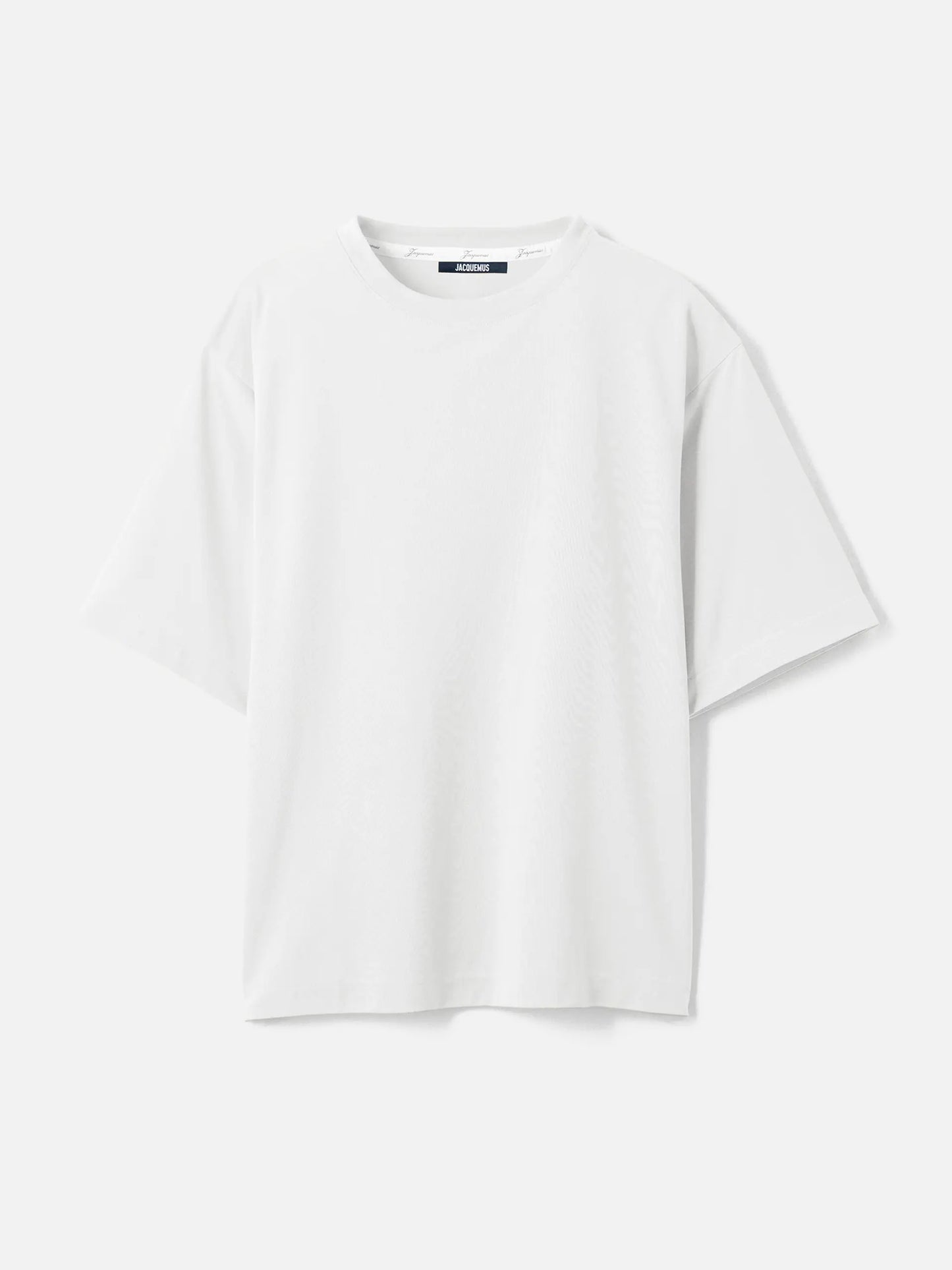 JACQUEMUS - T-Shirt Rond Carré für Herren Weiß - White