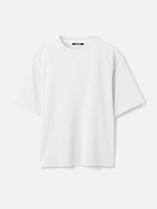 JACQUEMUS - T-Shirt Rond Carré für Herren Weiß - White