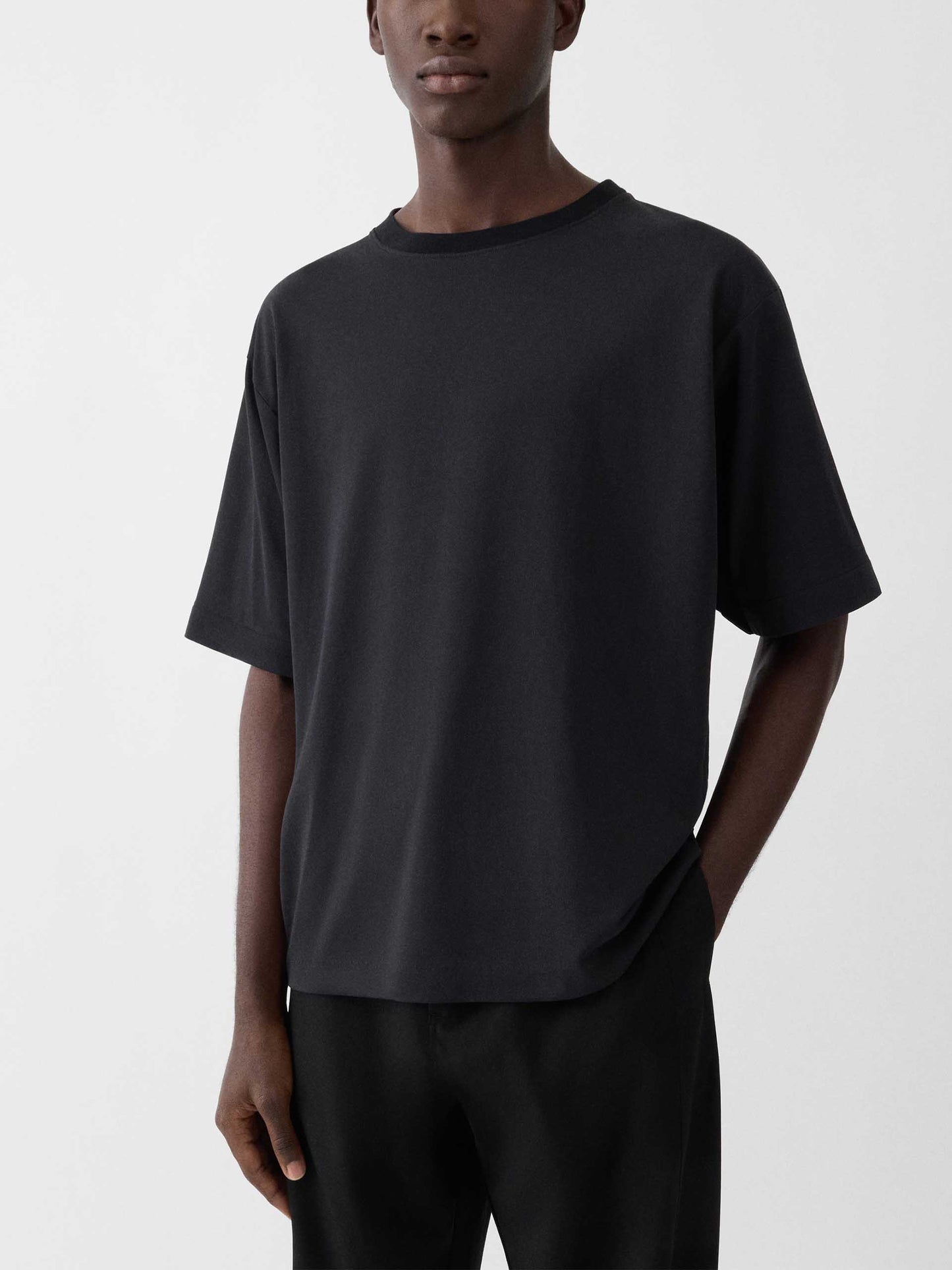 JACQUEMUS - T-Shirt Rond Carré für Herren Schwarz - Black