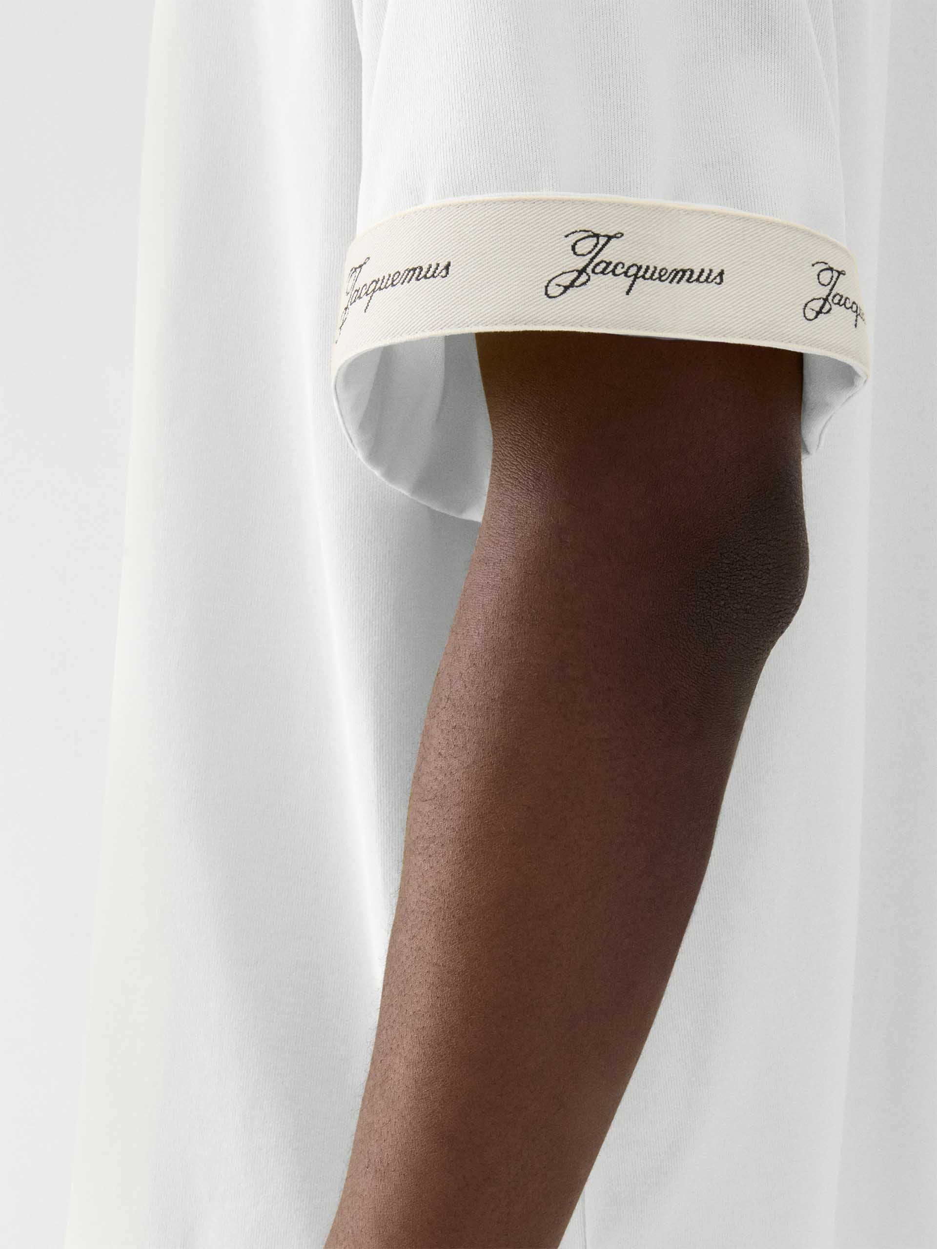 JACQUEMUS - T-Shirt Rond Carré für Herren Weiß - White