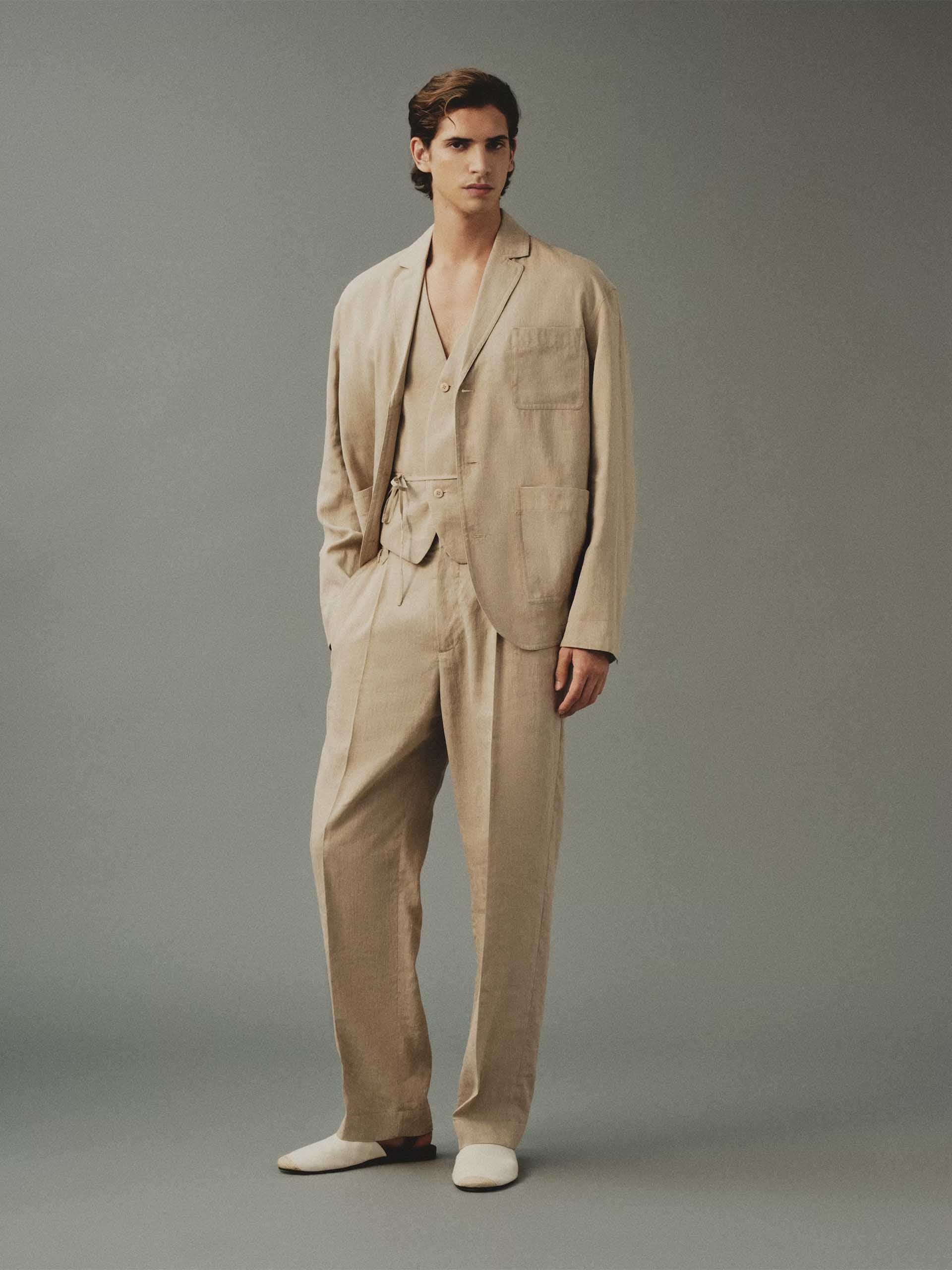 JACQUEMUS - Croisière trousers in linen blend for men – NEW TAKE FIVE
