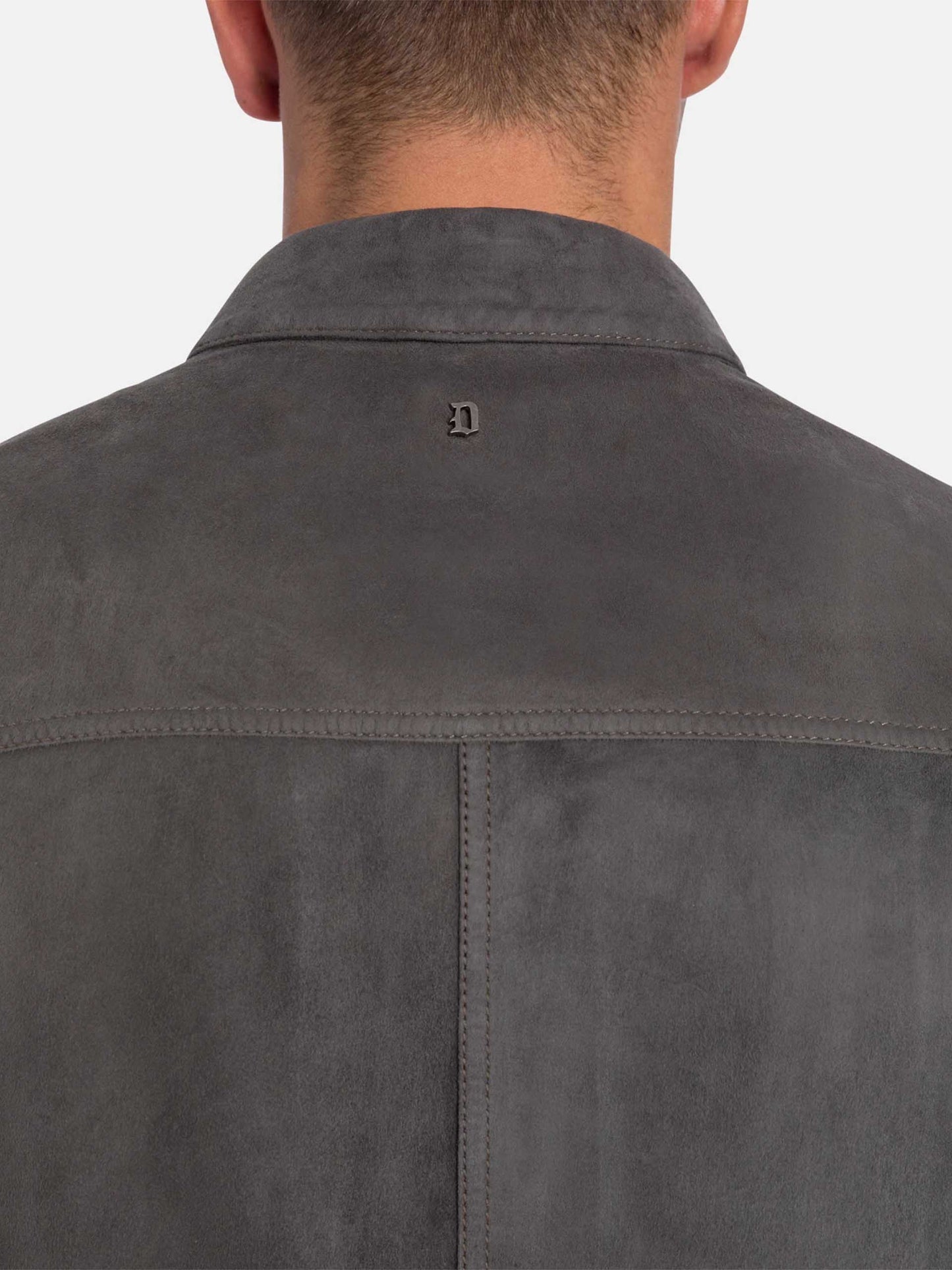 DONDUP - Overshirt aus Veloursleder für Herren