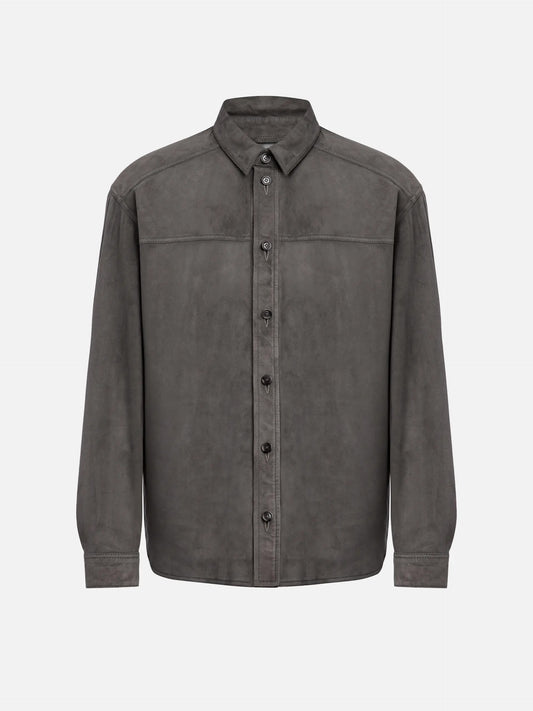 DONDUP - Overshirt aus Veloursleder für Herren