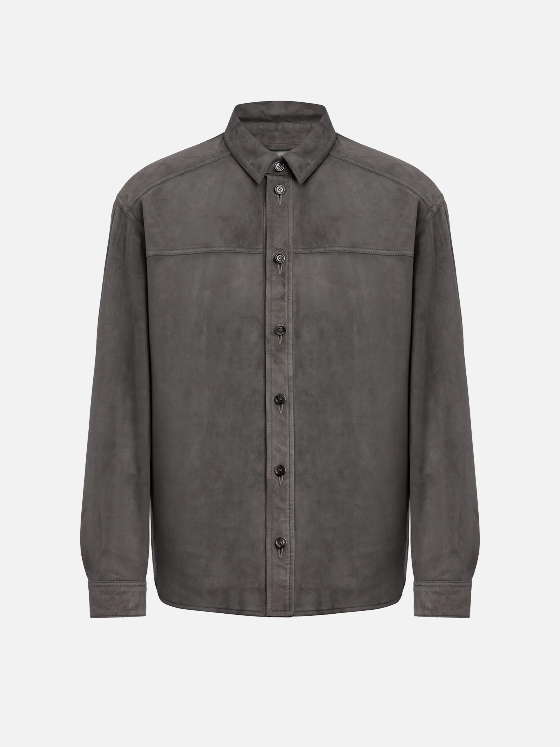 DONDUP - Overshirt aus Veloursleder für Herren