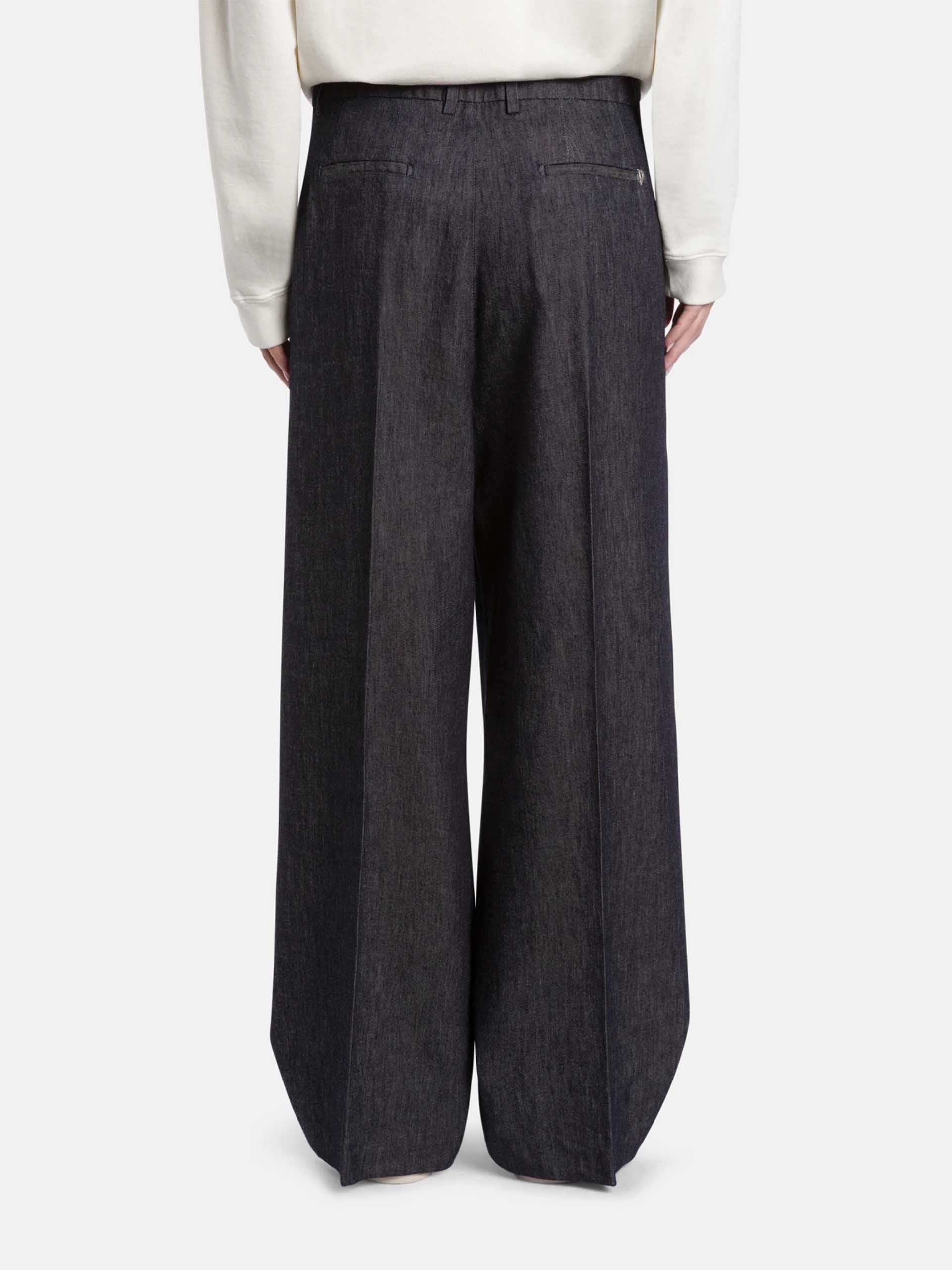 DONDUP - Wide-Leg Jeans mit Seide für Damen
