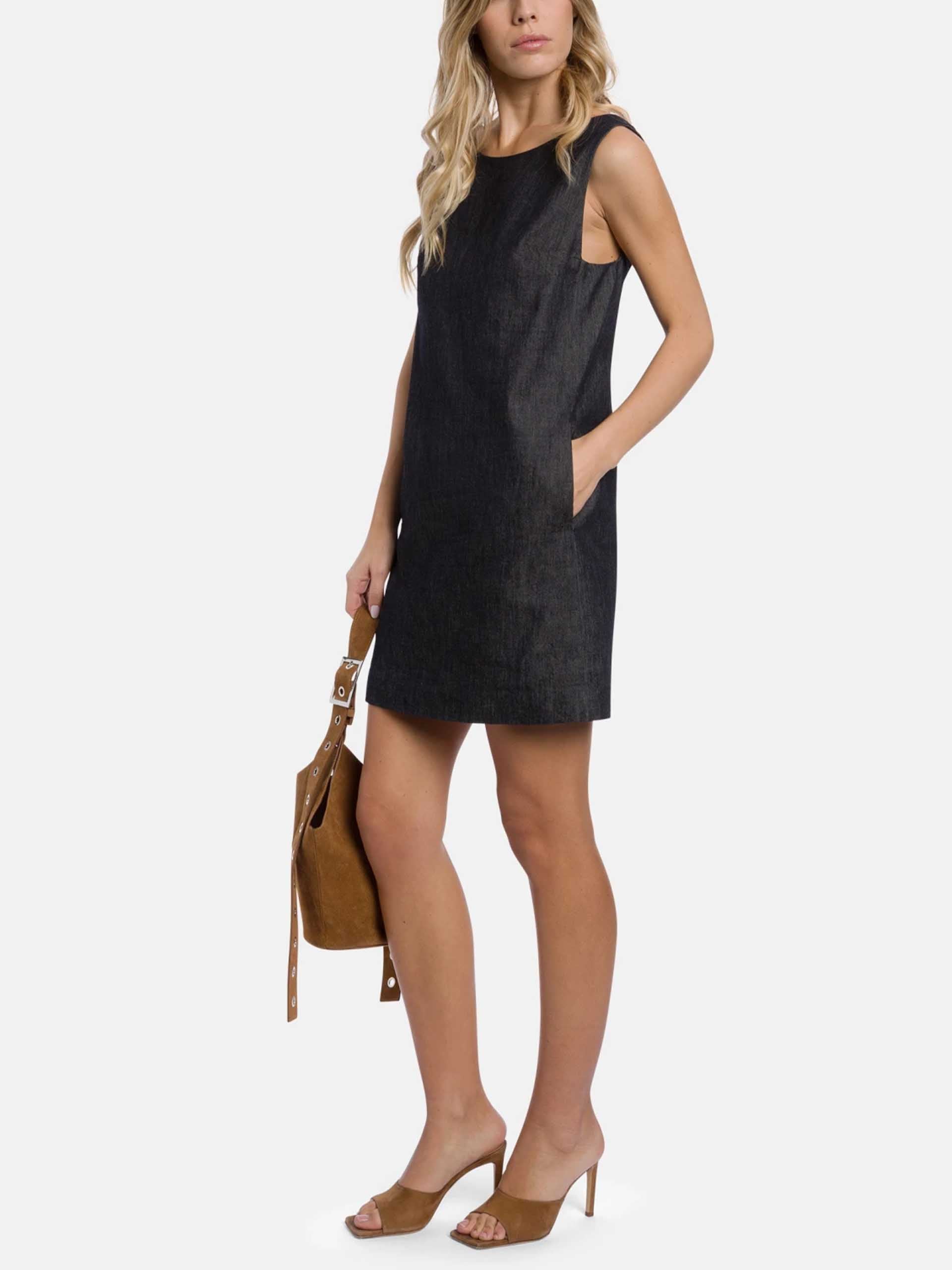 DONDUP - Kurzes Kleid aus Rigid Denim für Damen
