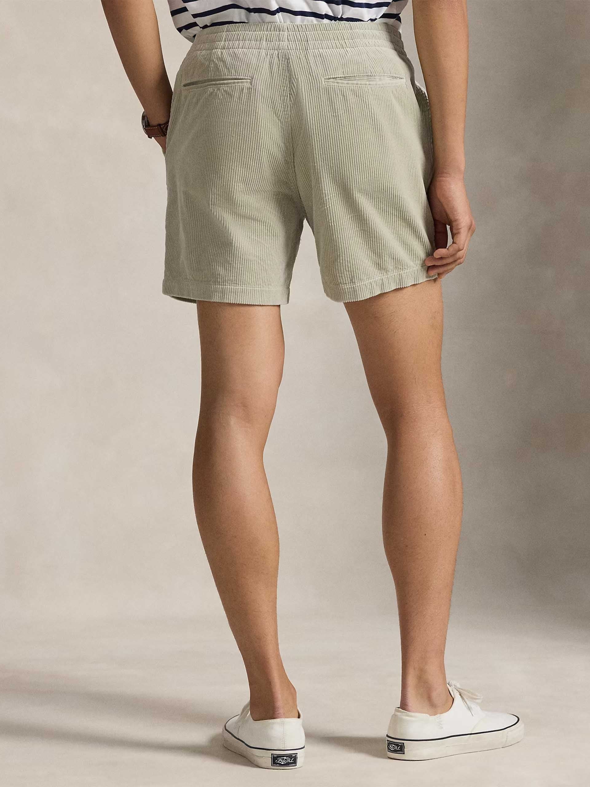 POLO RALPH LAUREN - Shorts Prepster aus Kordsamt für Herren Khaki Stone Grau