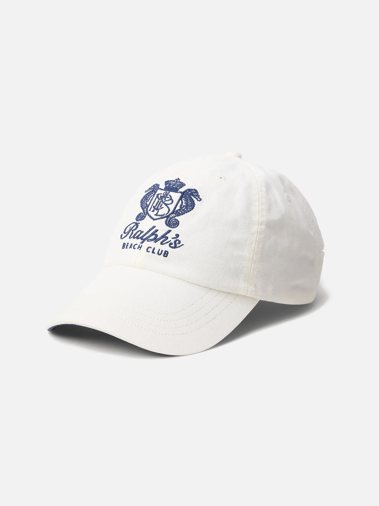 POLO RALPH LAUREN - Baseballcap Ralph's Beach Club Cream - Weiß