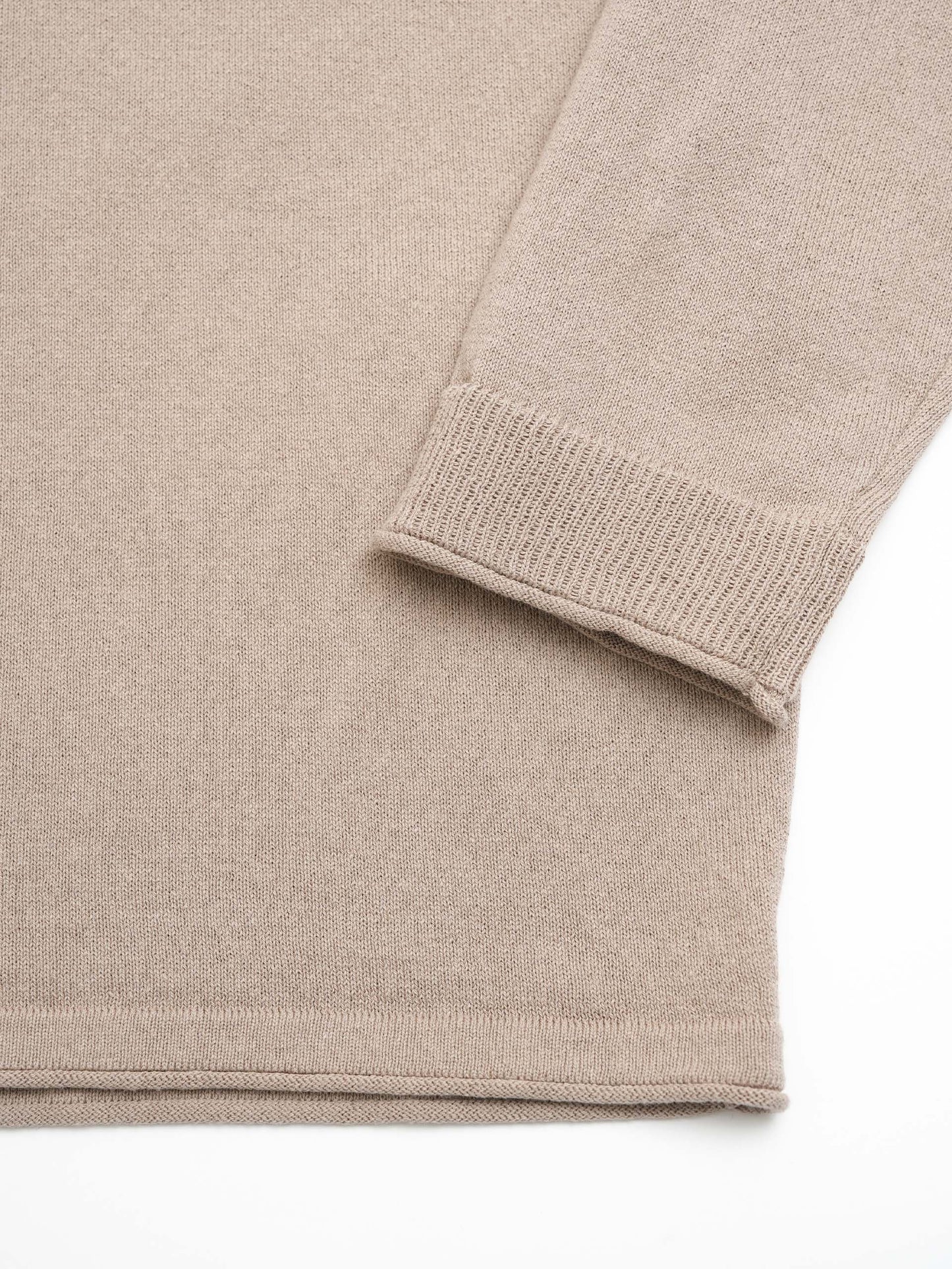 STONE ISLAND - Strickpullover aus Bio-Baumwolle für Herren Sand Beige