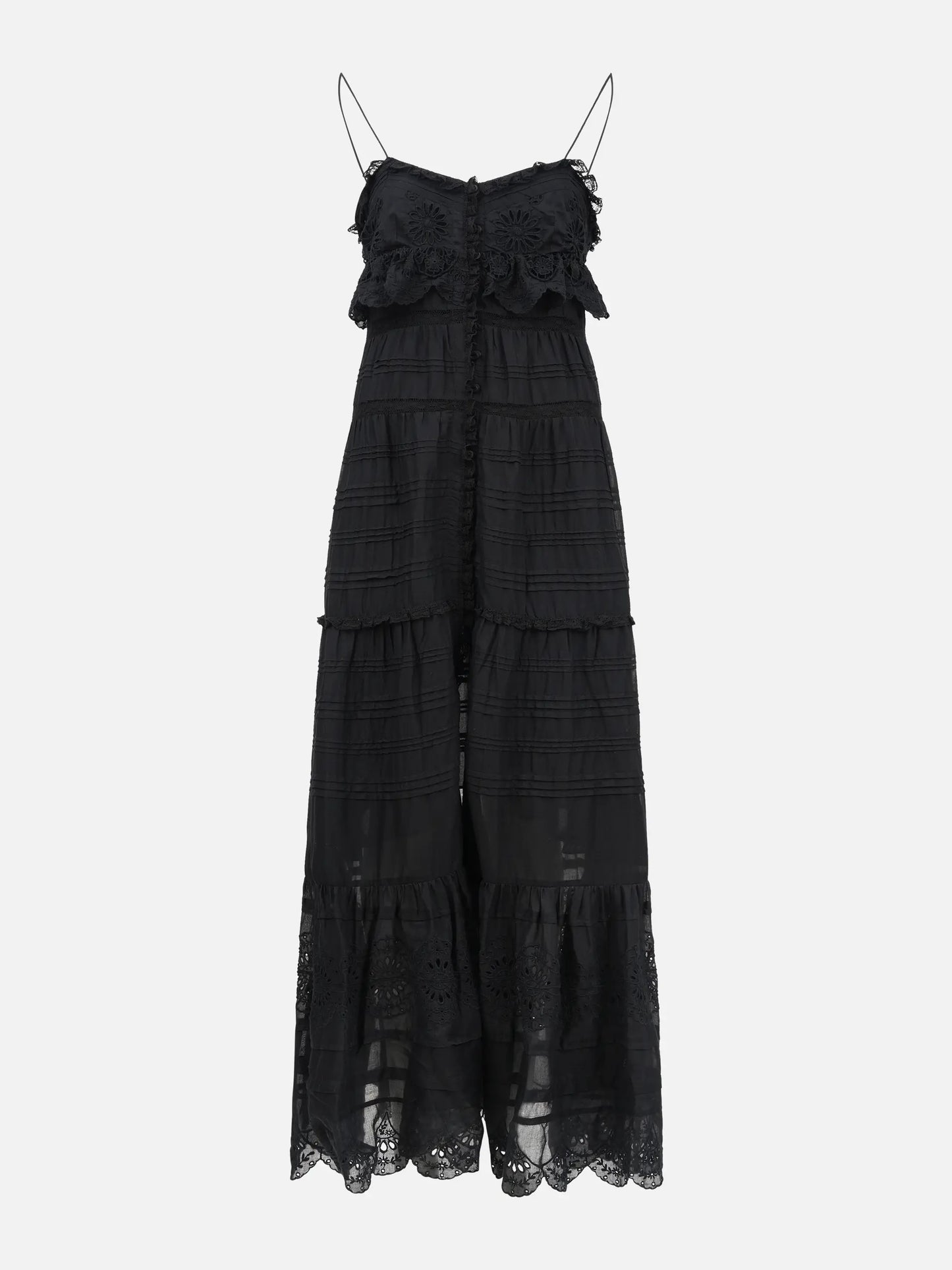 MARANT ETOILE - Maxikleid Paule aus Baumwolle für Damen
