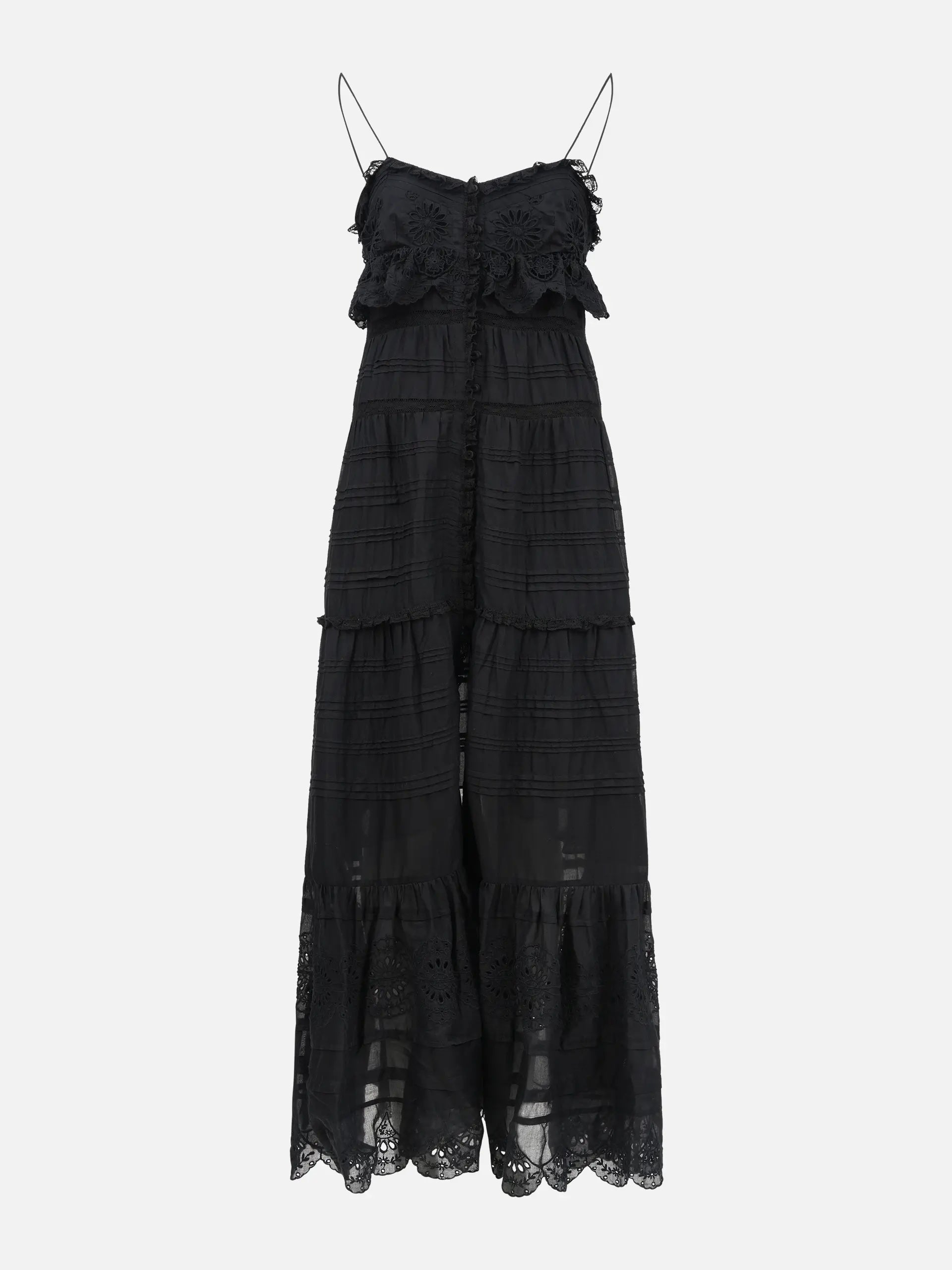 MARANT ETOILE - Maxikleid Paule aus Baumwolle für Damen