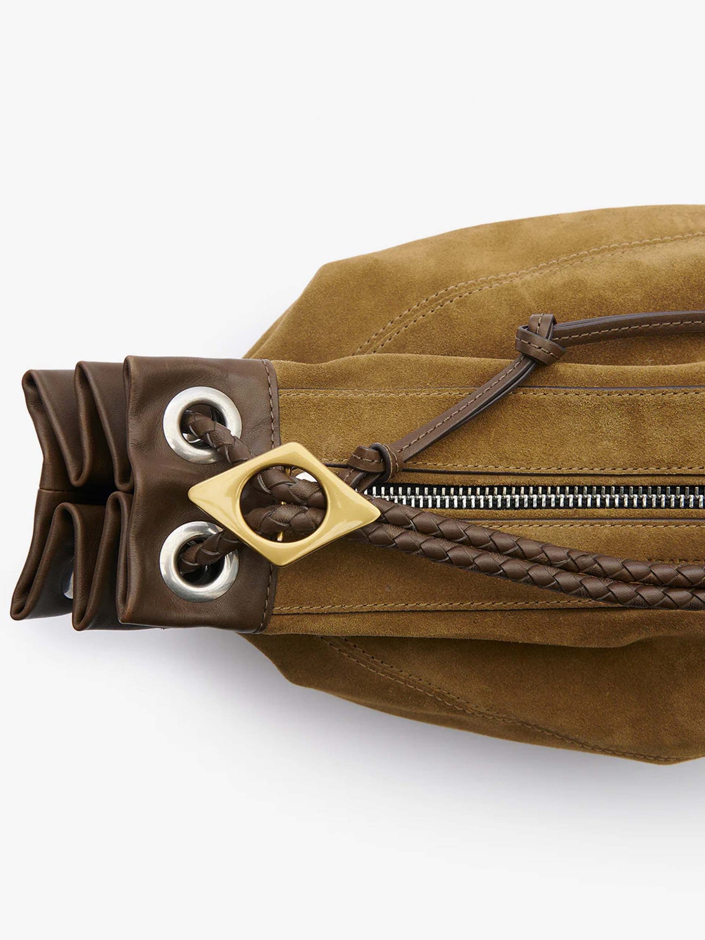 ISABEL MARANT - Schultertasche Maia Medium aus Veloursleder