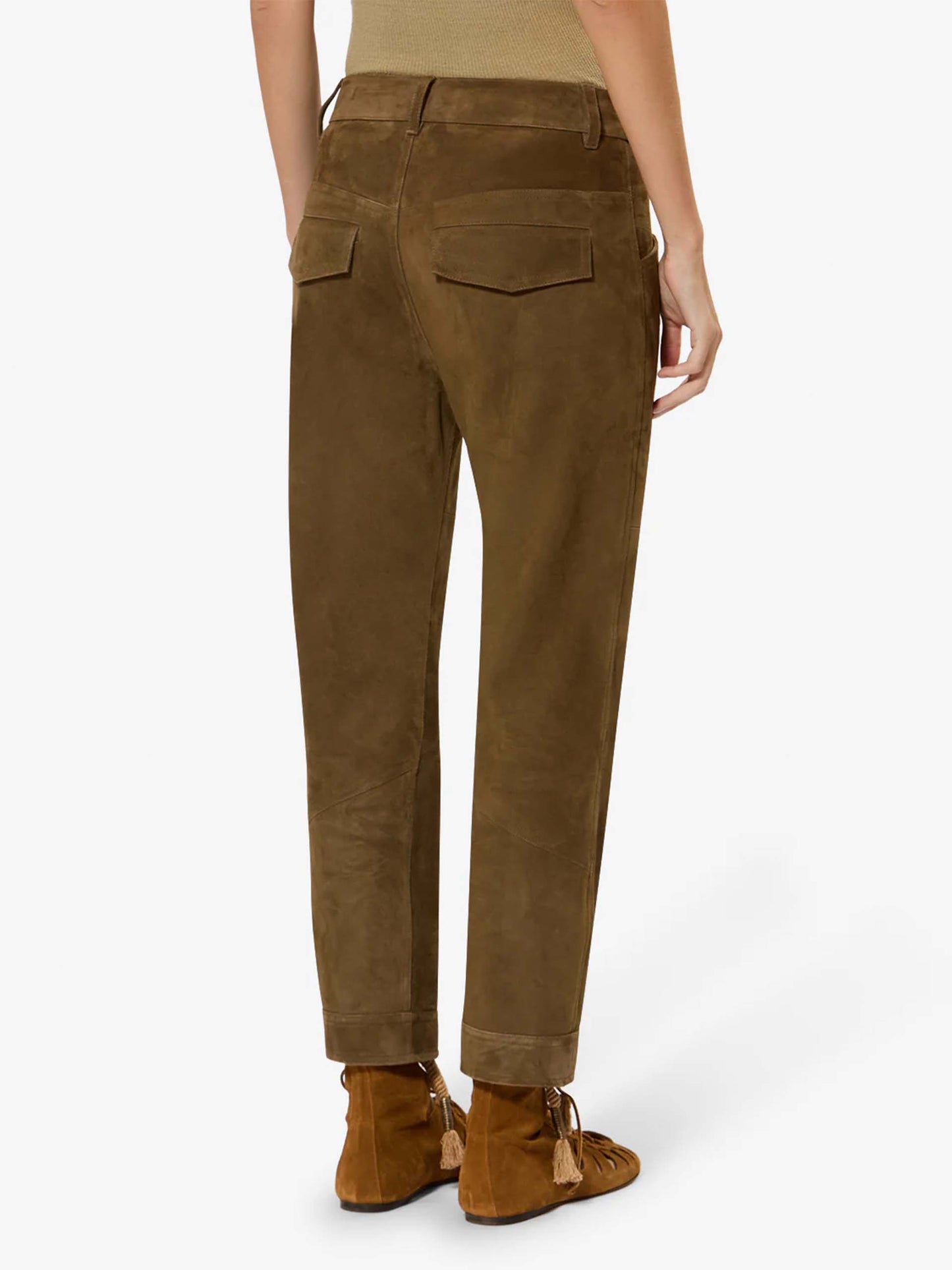 ISABEL MARANT - Gerade Lederhose Camilany für Damen