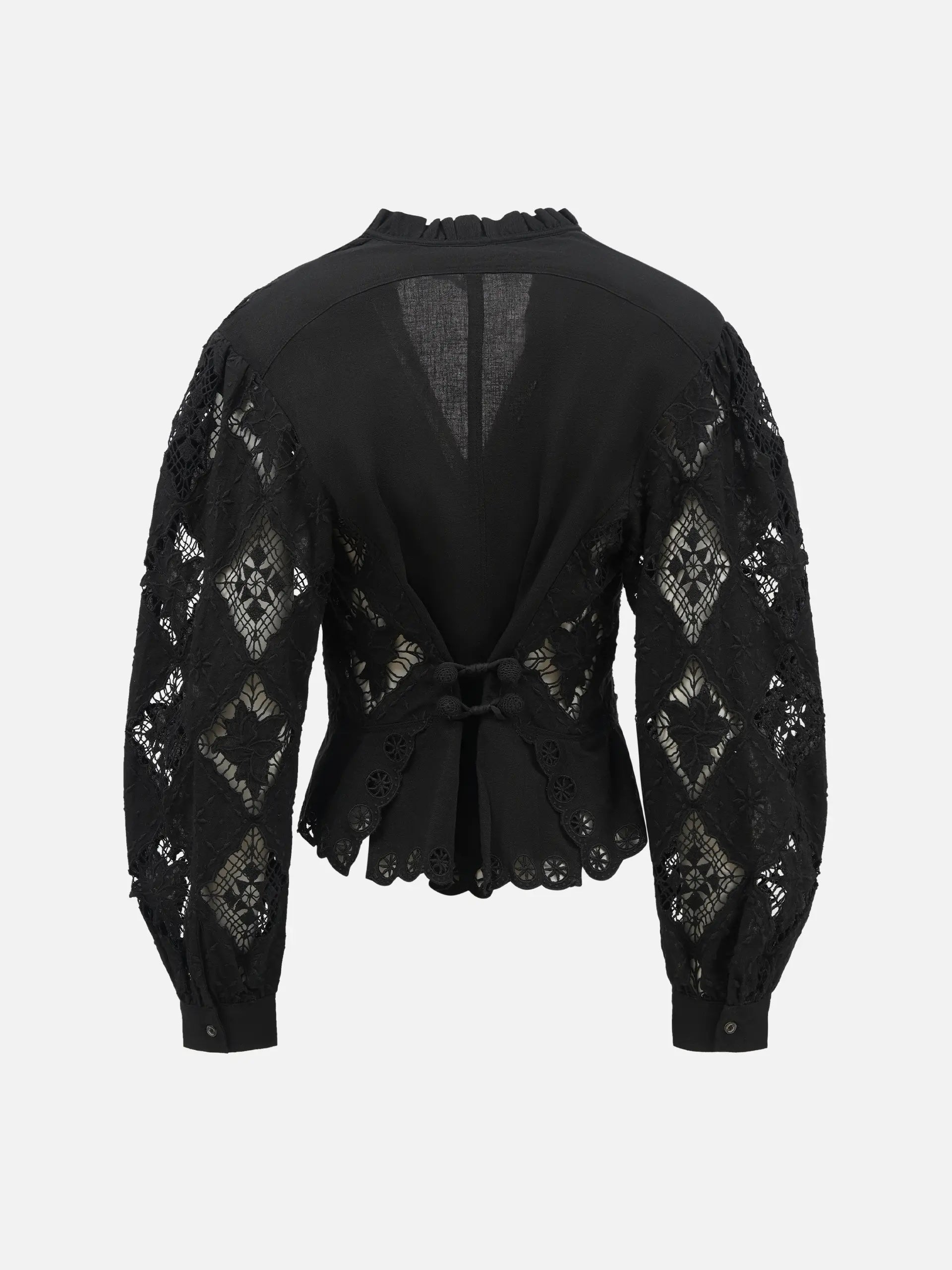 ISABEL MARANT - Bluse Nina mit Stickereien für Damen Schwarz - Black