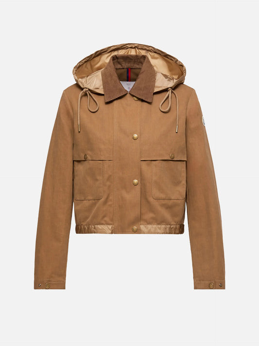 MONCLER - Hemdjacke Aconitum mit Kapuze für Damen