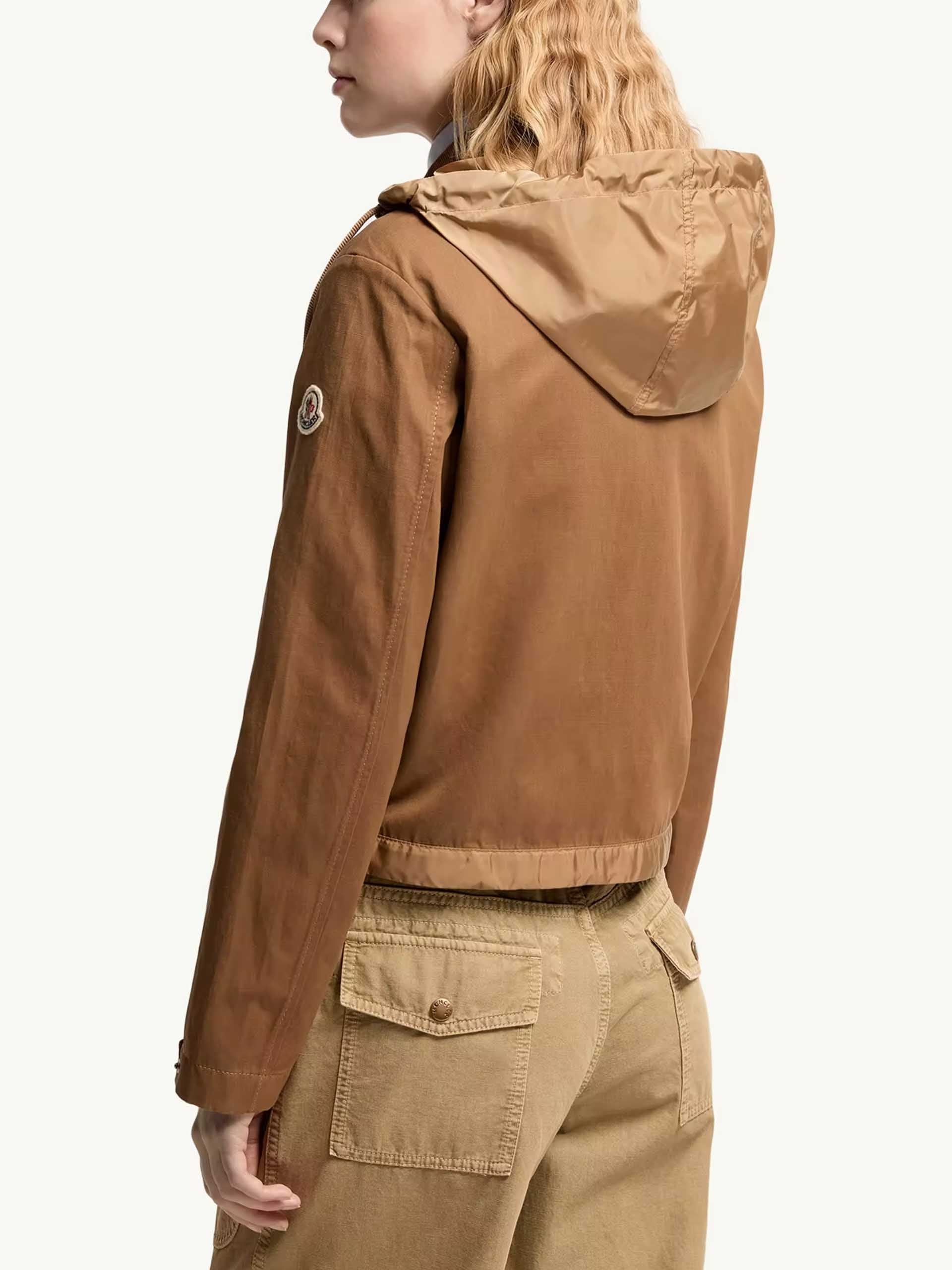 MONCLER - Hemdjacke Aconitum mit Kapuze für Damen