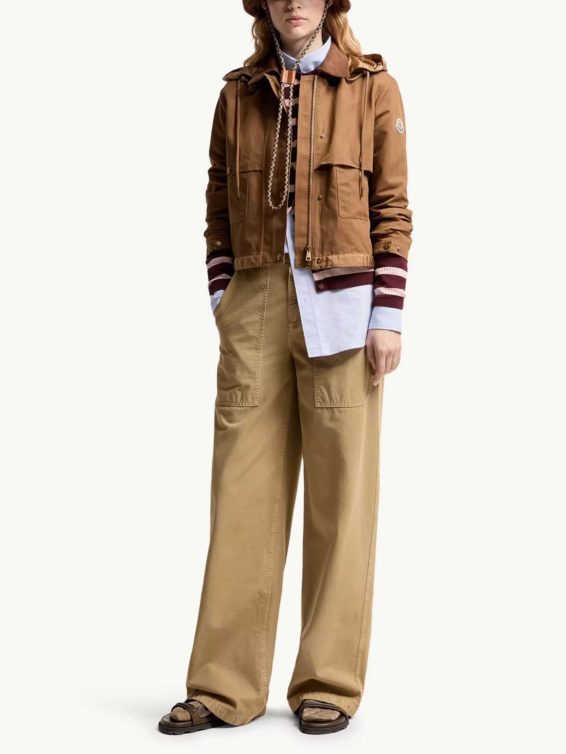 MONCLER - Hemdjacke Aconitum mit Kapuze für Damen