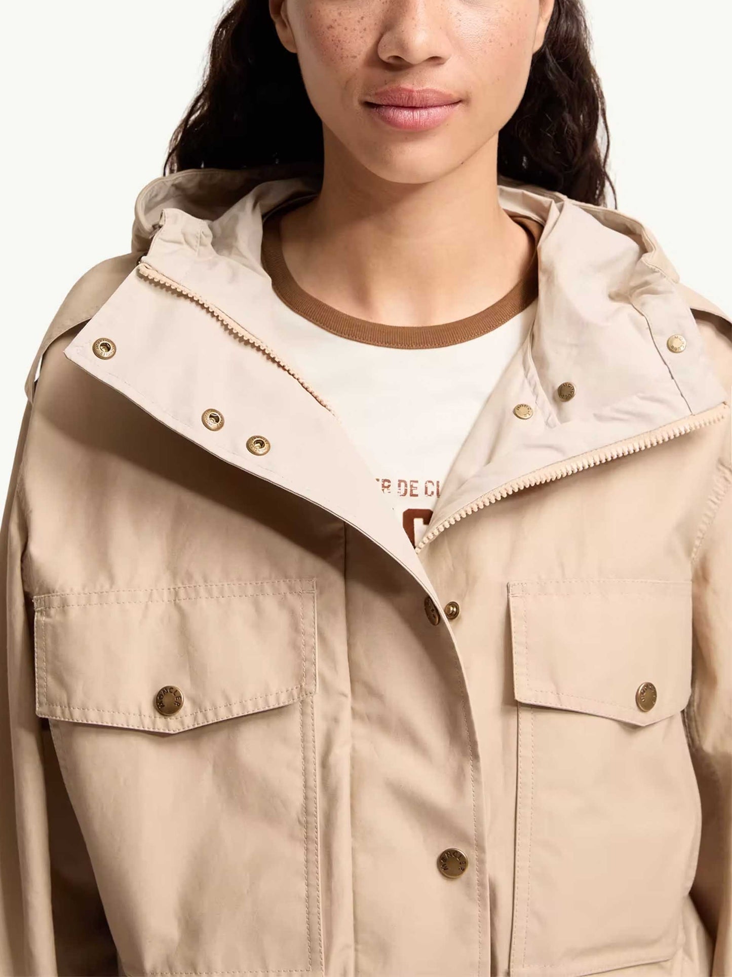 MONCLER - Jacke Carex mit Kapuze für Damen
