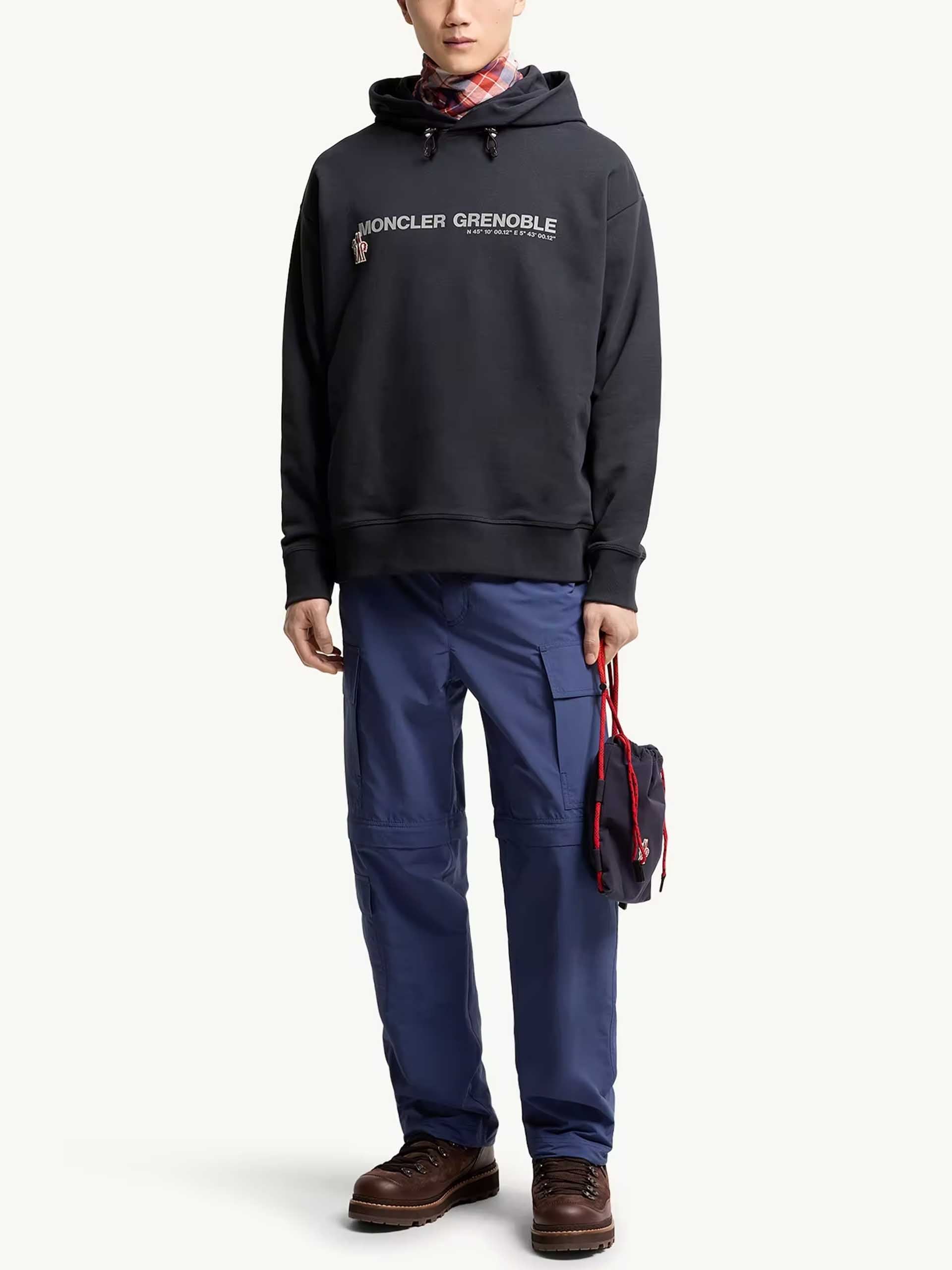 【美品 国内正規】2022 MONCLER GRENOBLE Hoodie L Moncler - Grenoble Logo Hoodie | HBX