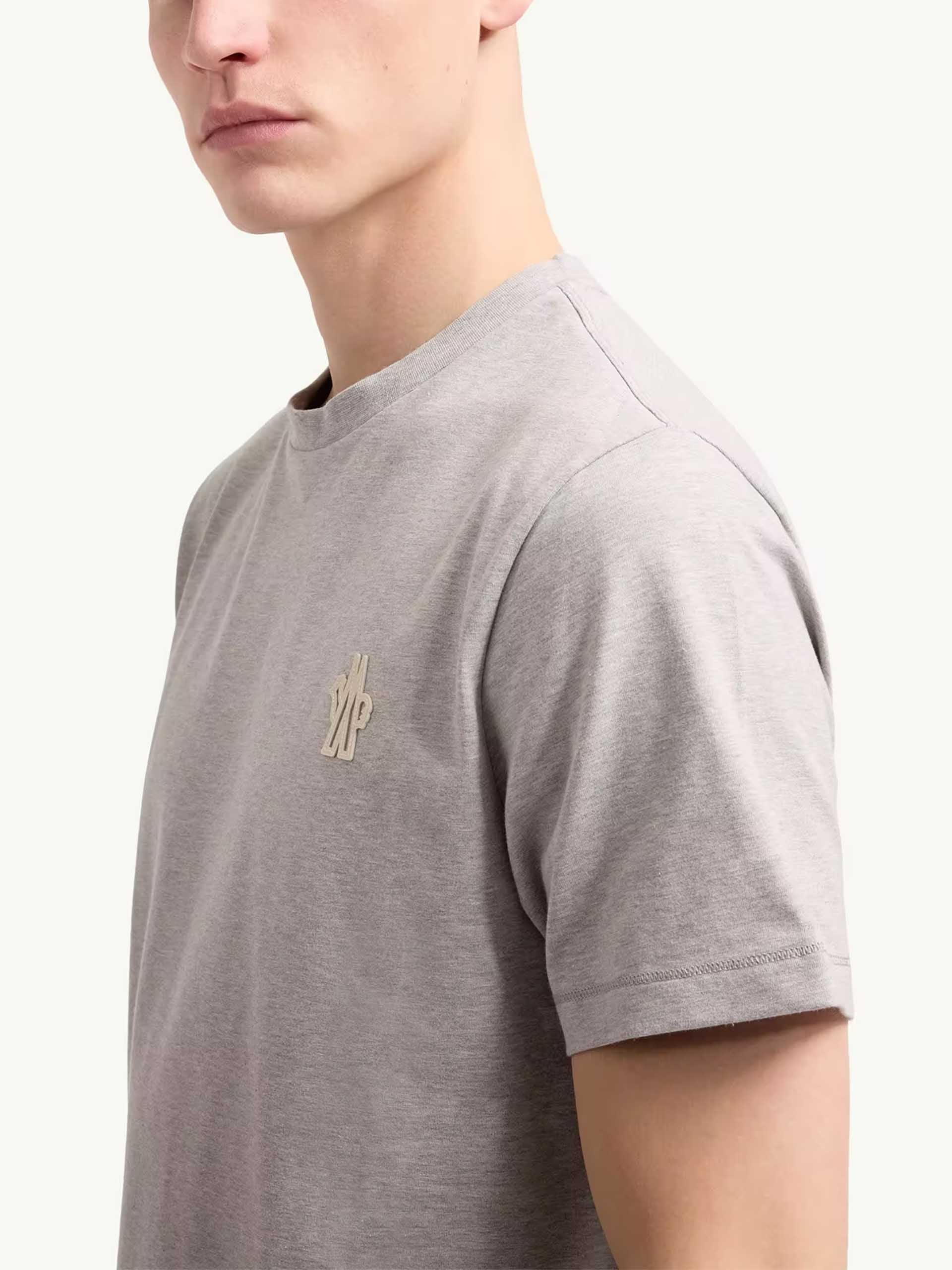 MONCLER GRENOBLE - T-Shirt mit Logo im 3er-Pack für Herren