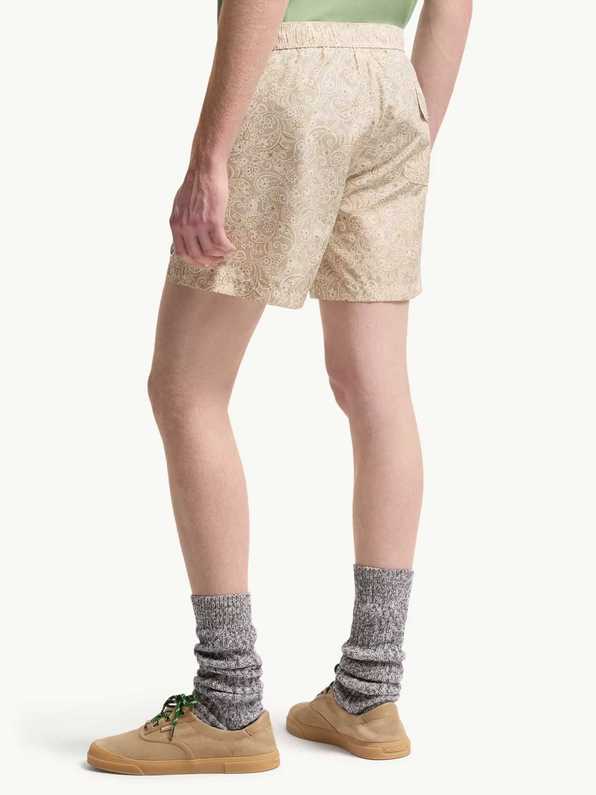 MONCLER - Badeshorts mit Paisleymuster für Herren