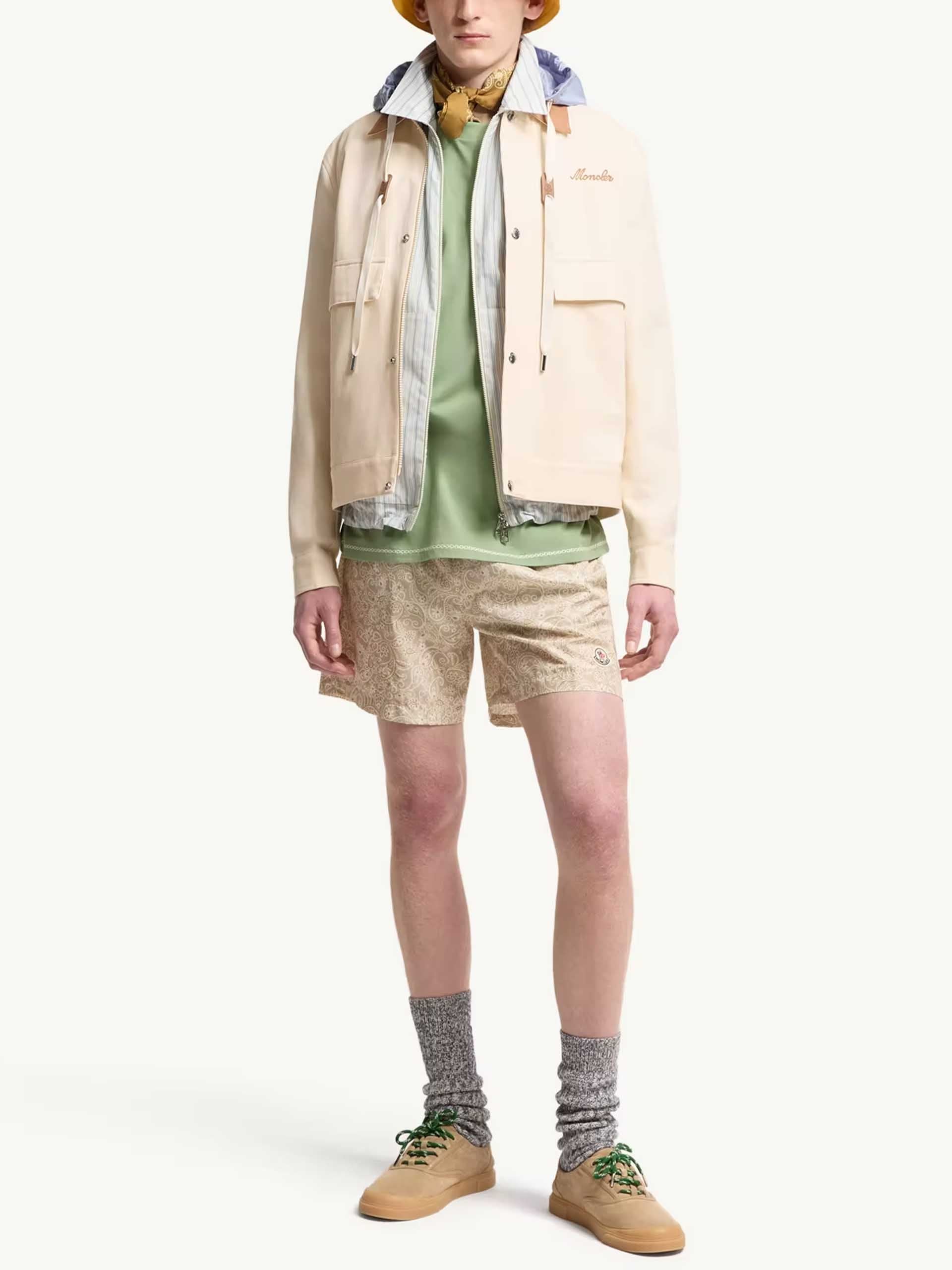 MONCLER - Badeshorts mit Paisleymuster für Herren