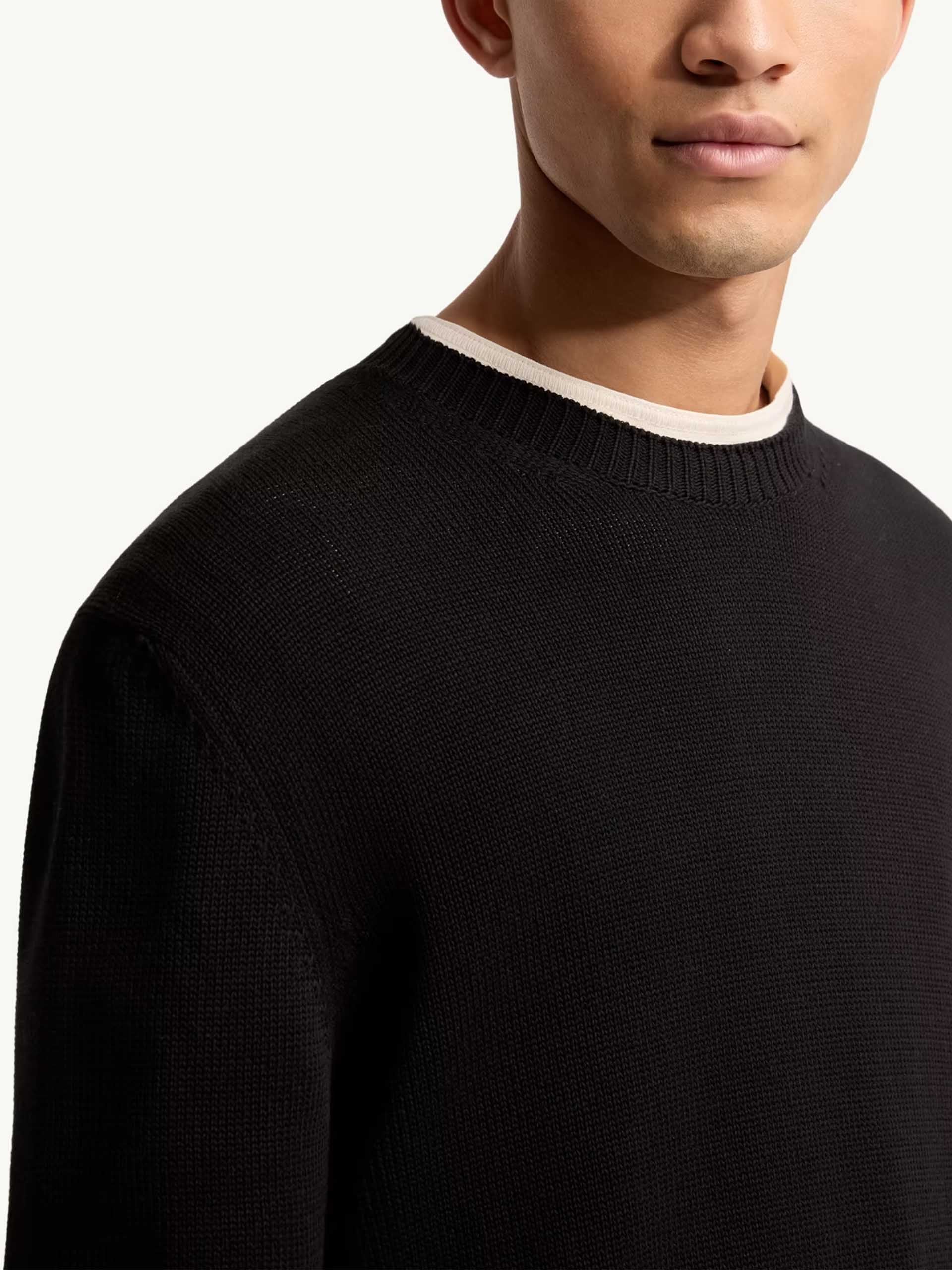 MONCLER - Strickpullover aus Baumwolle für Herren