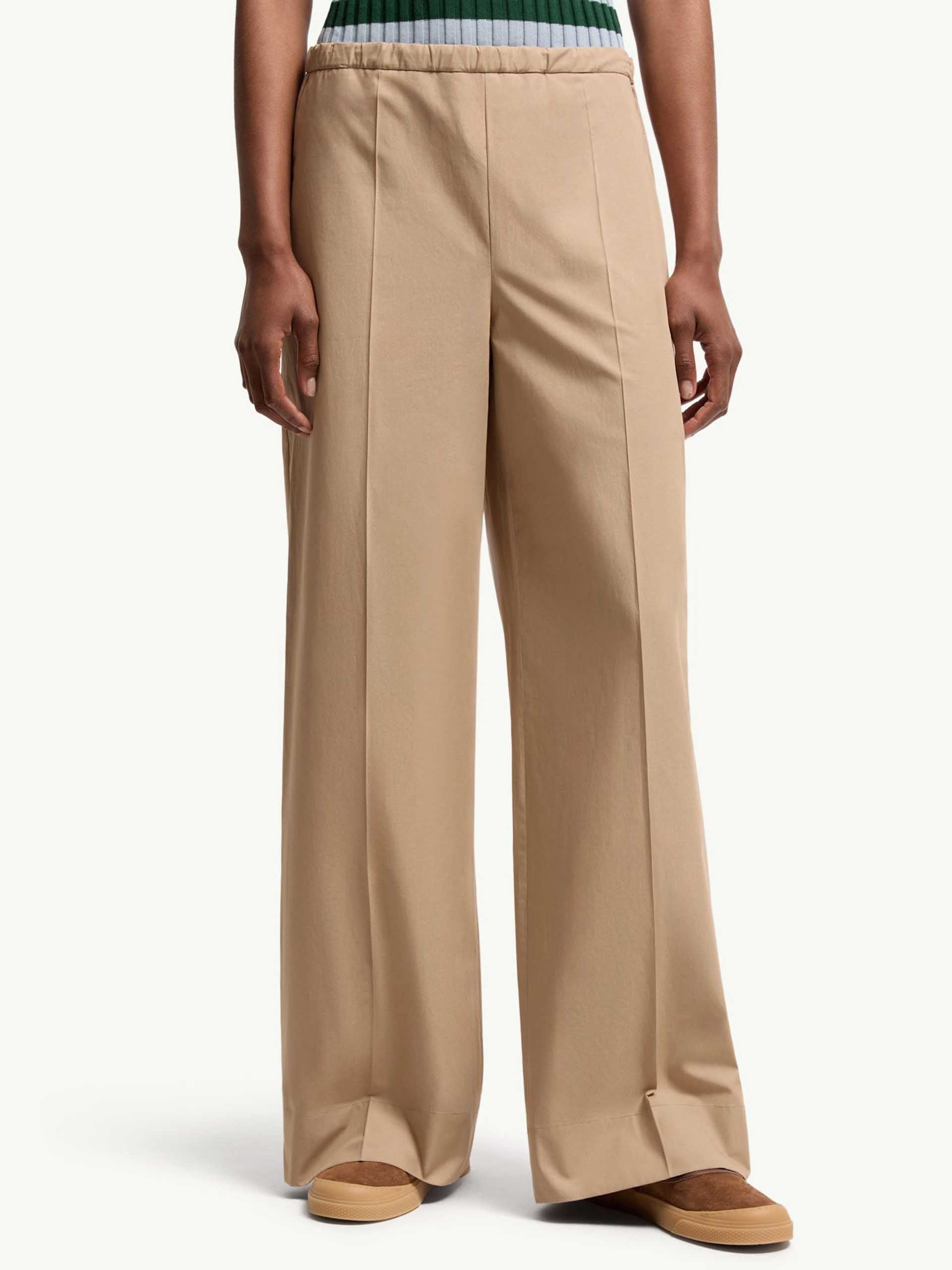 MONCLER - Hose aus Baumwollpopeline für Damen