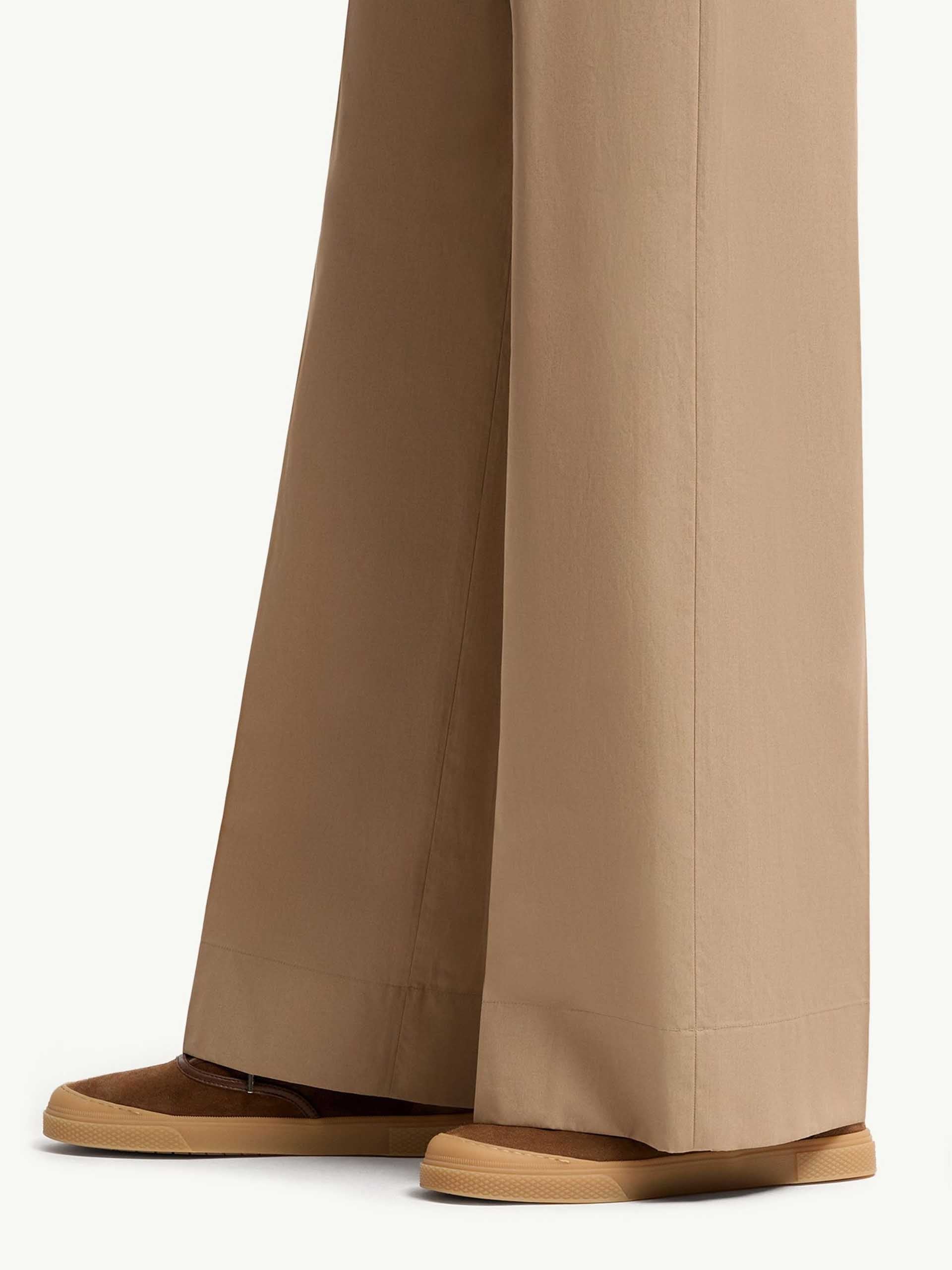 MONCLER - Hose aus Baumwollpopeline für Damen