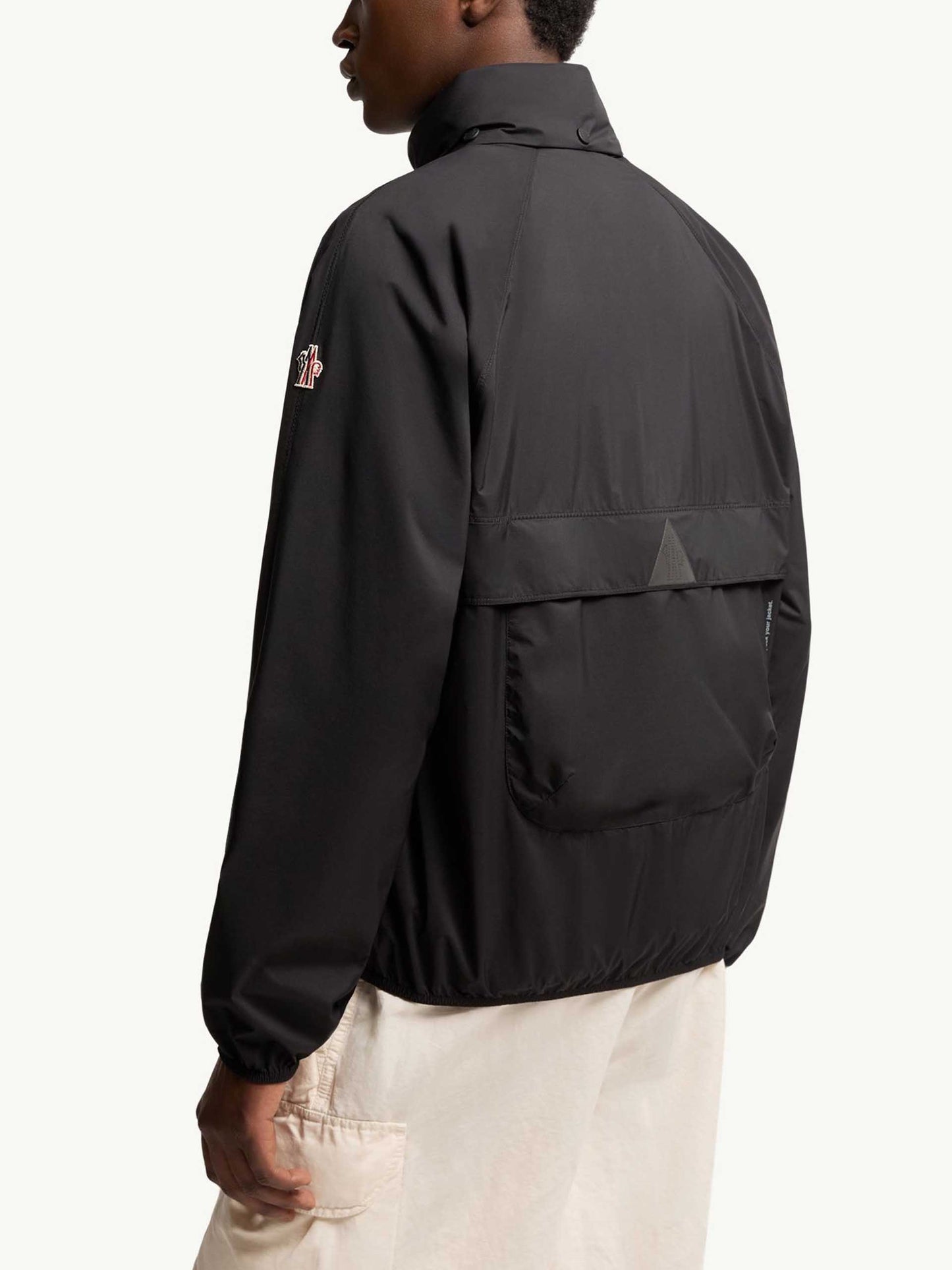 MONCLER GRENOBLE - Windbreaker-Jacke Moder für Herren Schwarz - Black