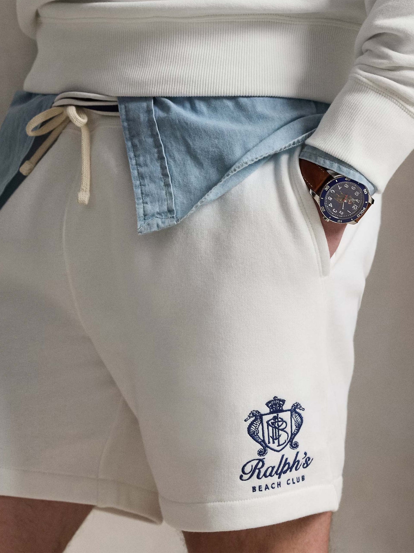POLO RALPH LAUREN - Fleece-Shorts ‘Ralph's Beach Club‘ für Herren