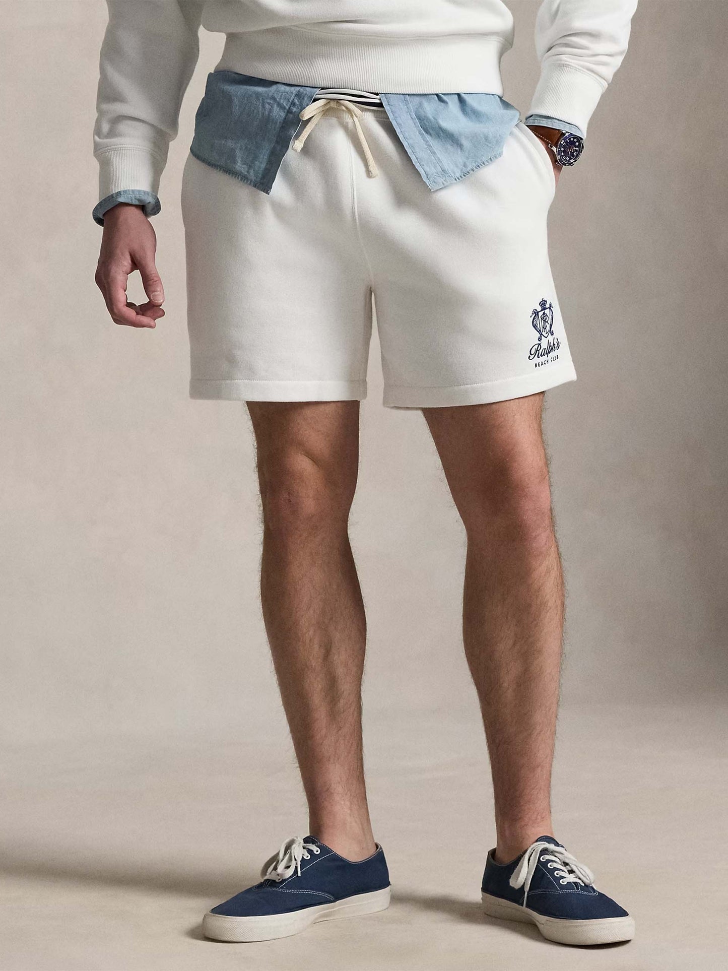 POLO RALPH LAUREN - Fleece-Shorts ‘Ralph's Beach Club‘ für Herren