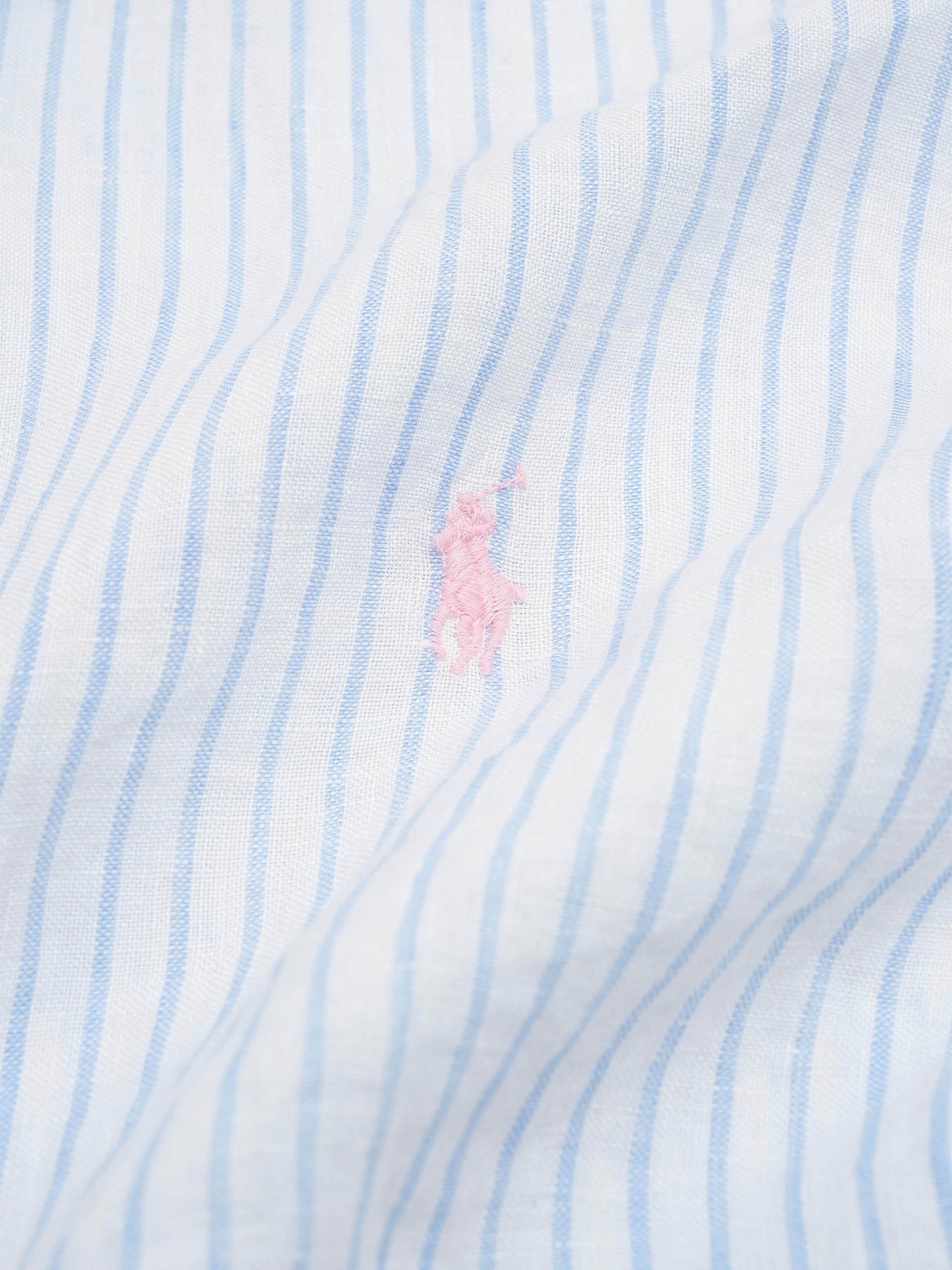 POLO RALPH LAUREN - Gestreiftes Leinenhemd für Herren