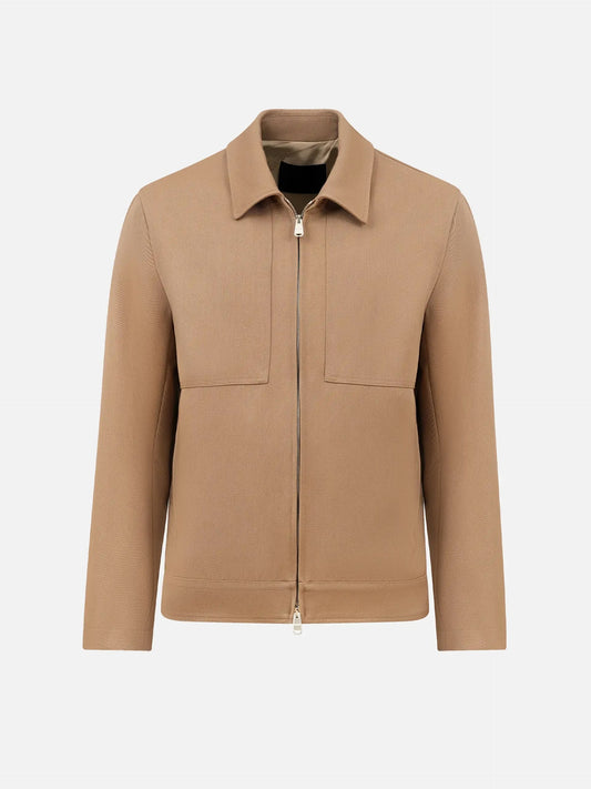 DONDUP - Blouson-Jacke aus Gabardine für Herren Camel Beige