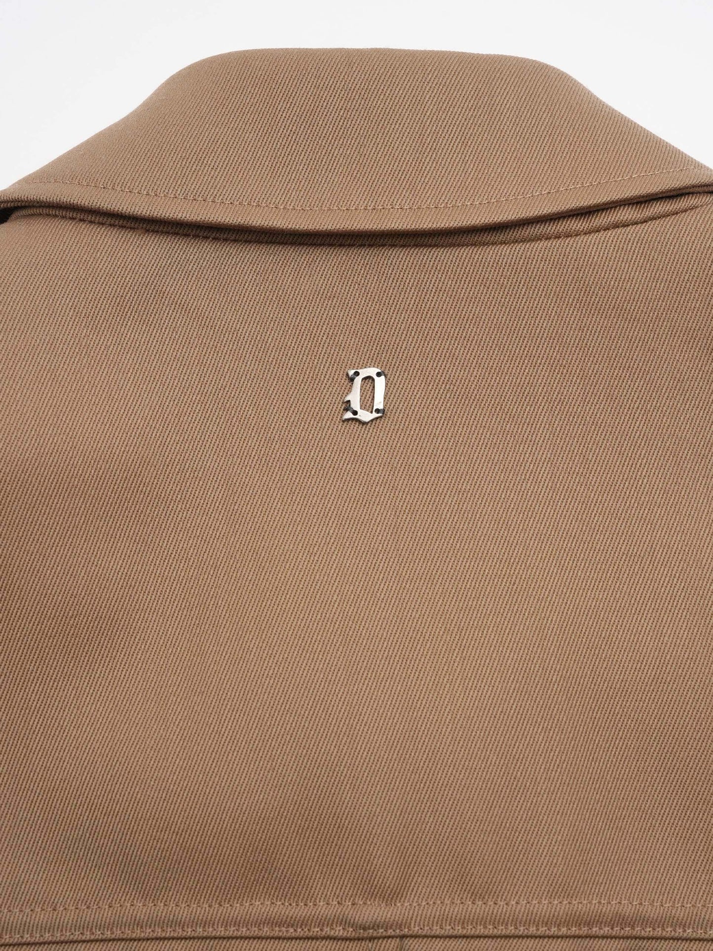 DONDUP - Blouson-Jacke aus Gabardine für Herren Camel Beige