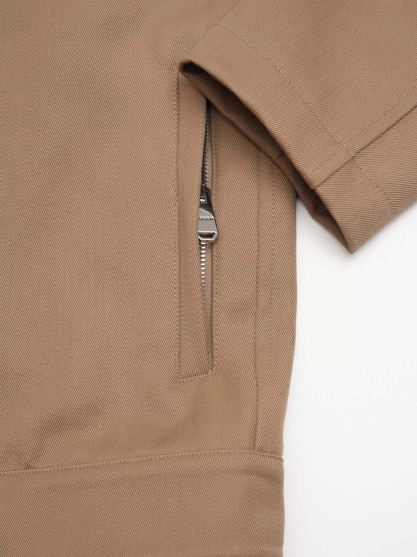 DONDUP - Blouson-Jacke aus Gabardine für Herren Camel Beige
