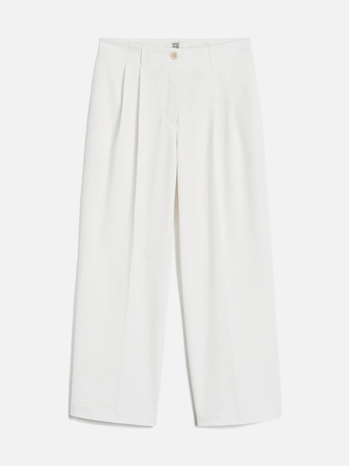 TOTEME - Wide-Leg Chinohose für Damen Weiß - White