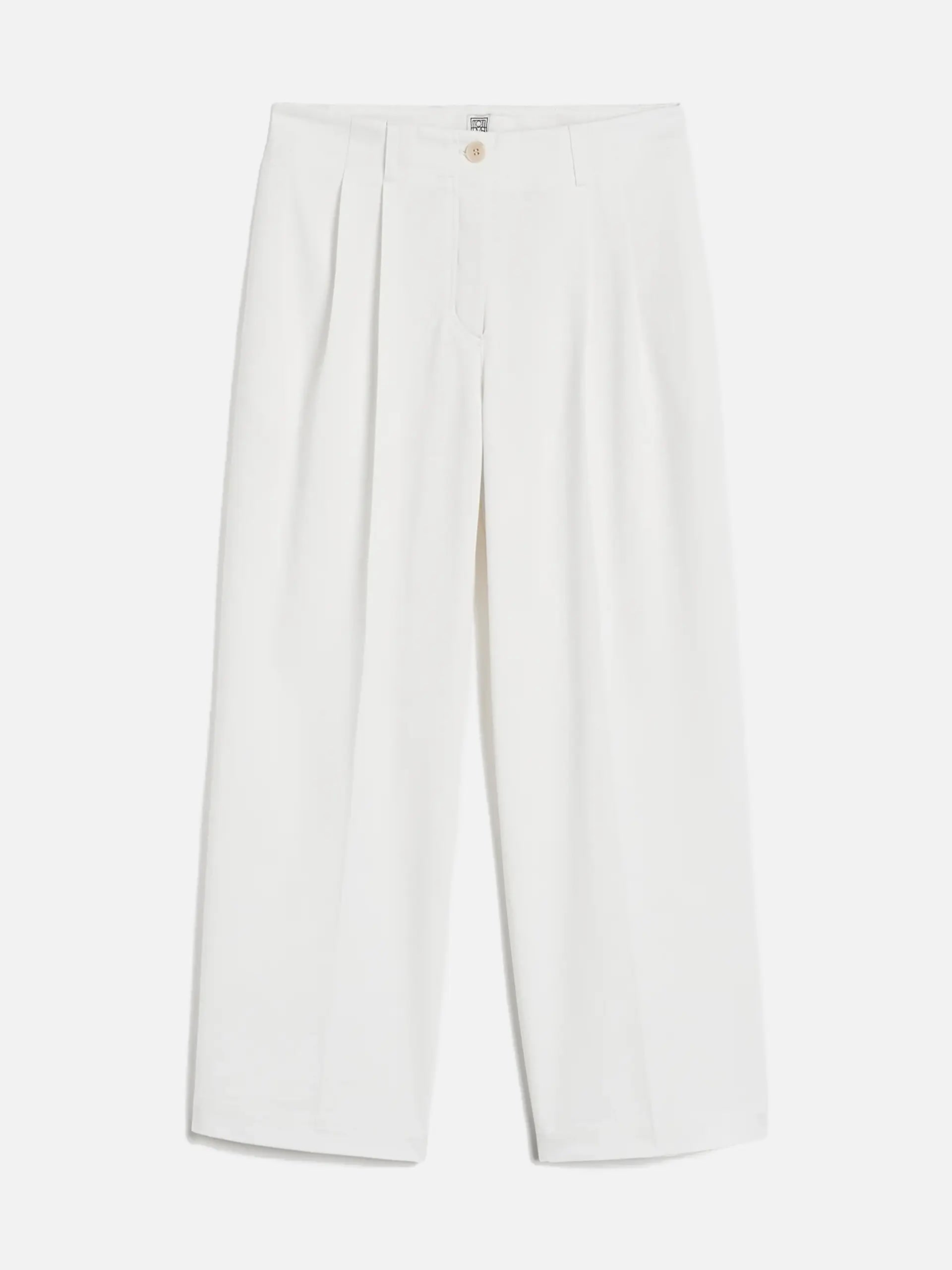TOTEME - Wide-Leg Chinohose für Damen Weiß - White