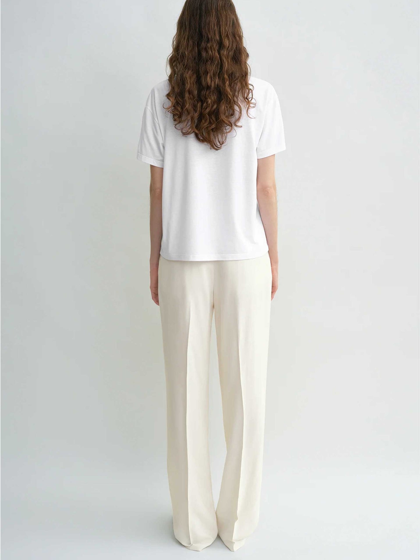 TOTEME - Basic-T-Shirt aus Jersey für Damen Weiß - White