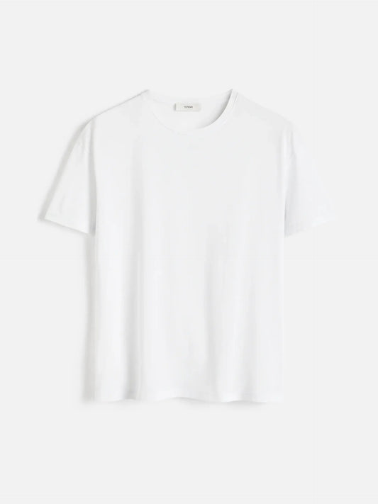 TOTEME - Basic-T-Shirt aus Jersey für Damen Weiß - White