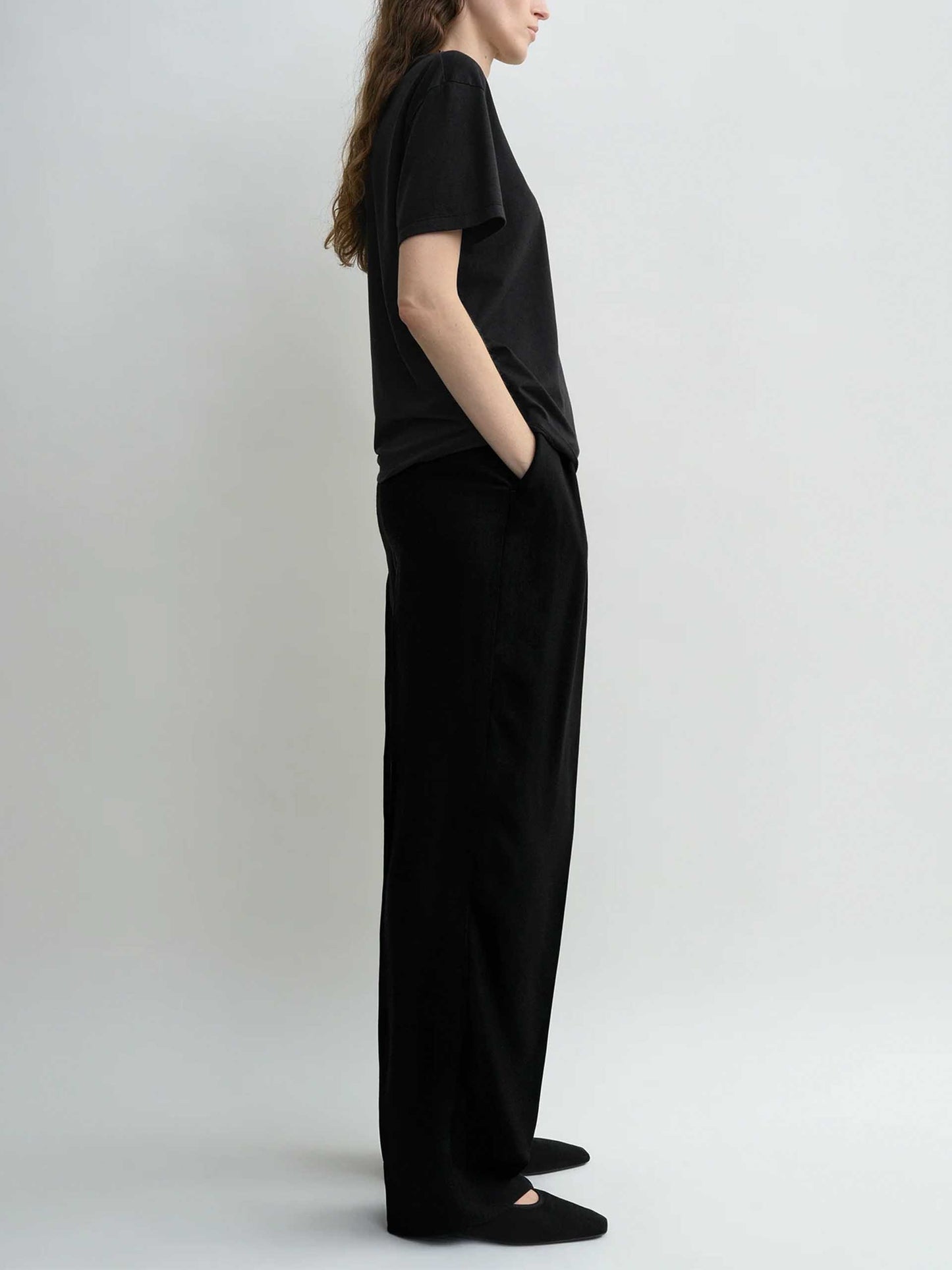 TOTEME - Basic-T-Shirt aus Jersey für Damen Schwarz - Black