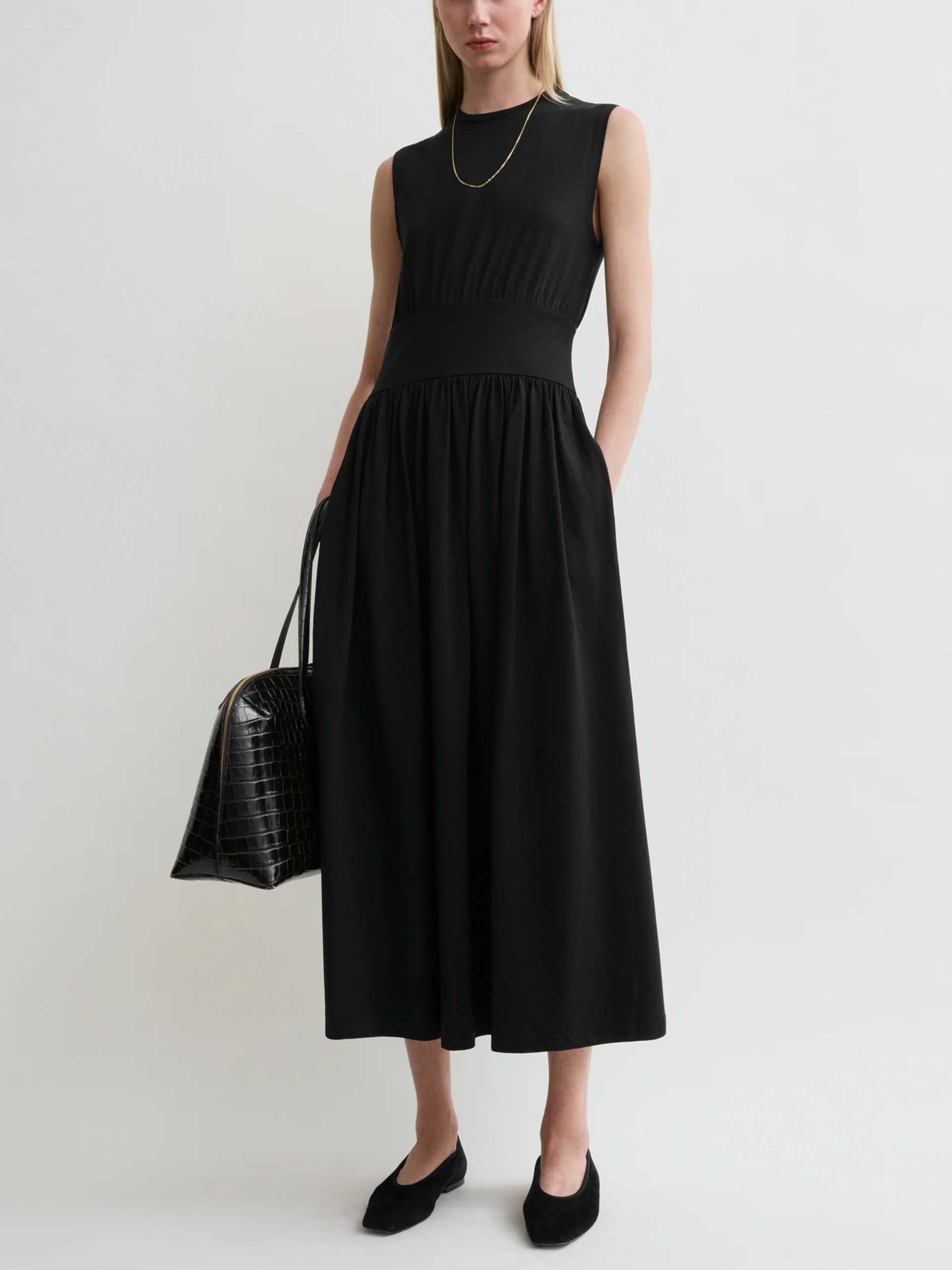 TOTEME - Ärmelloses Kleid aus Baumwolle für Damen