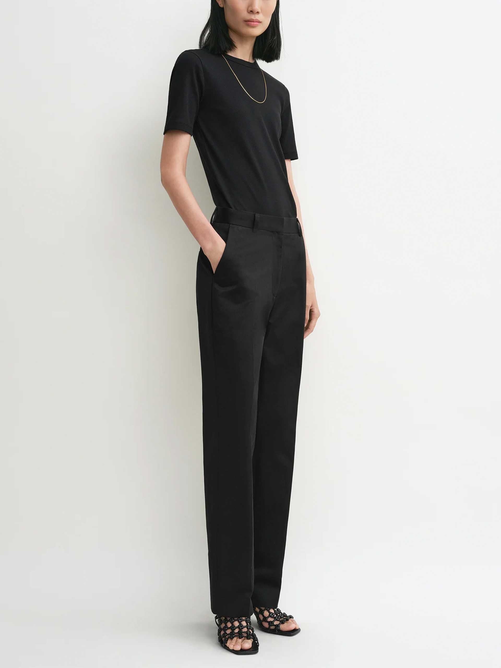 TOTEME - Geripptes T-Shirt für Damen