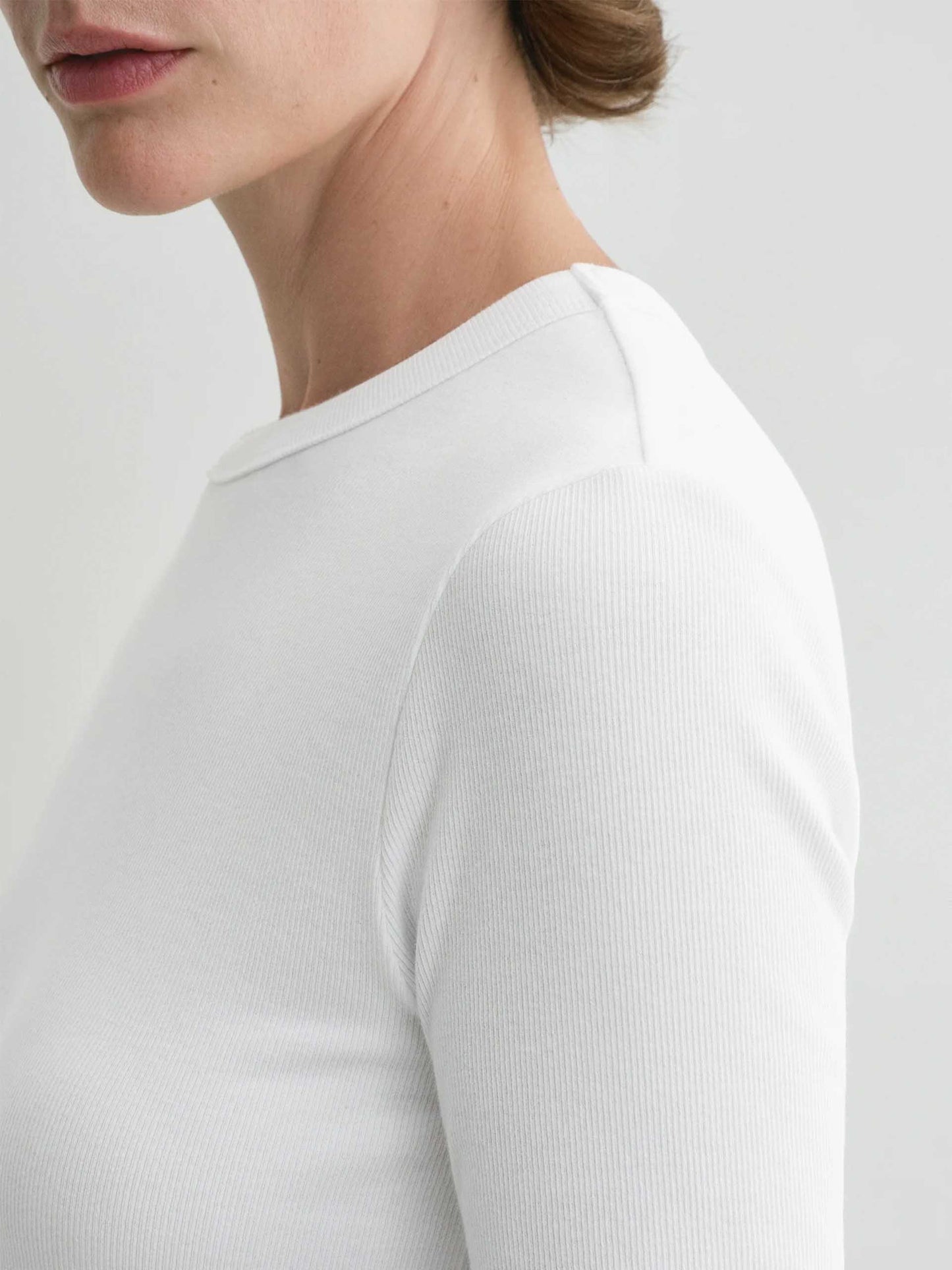 TOTEME - Geripptes T-Shirt für Damen