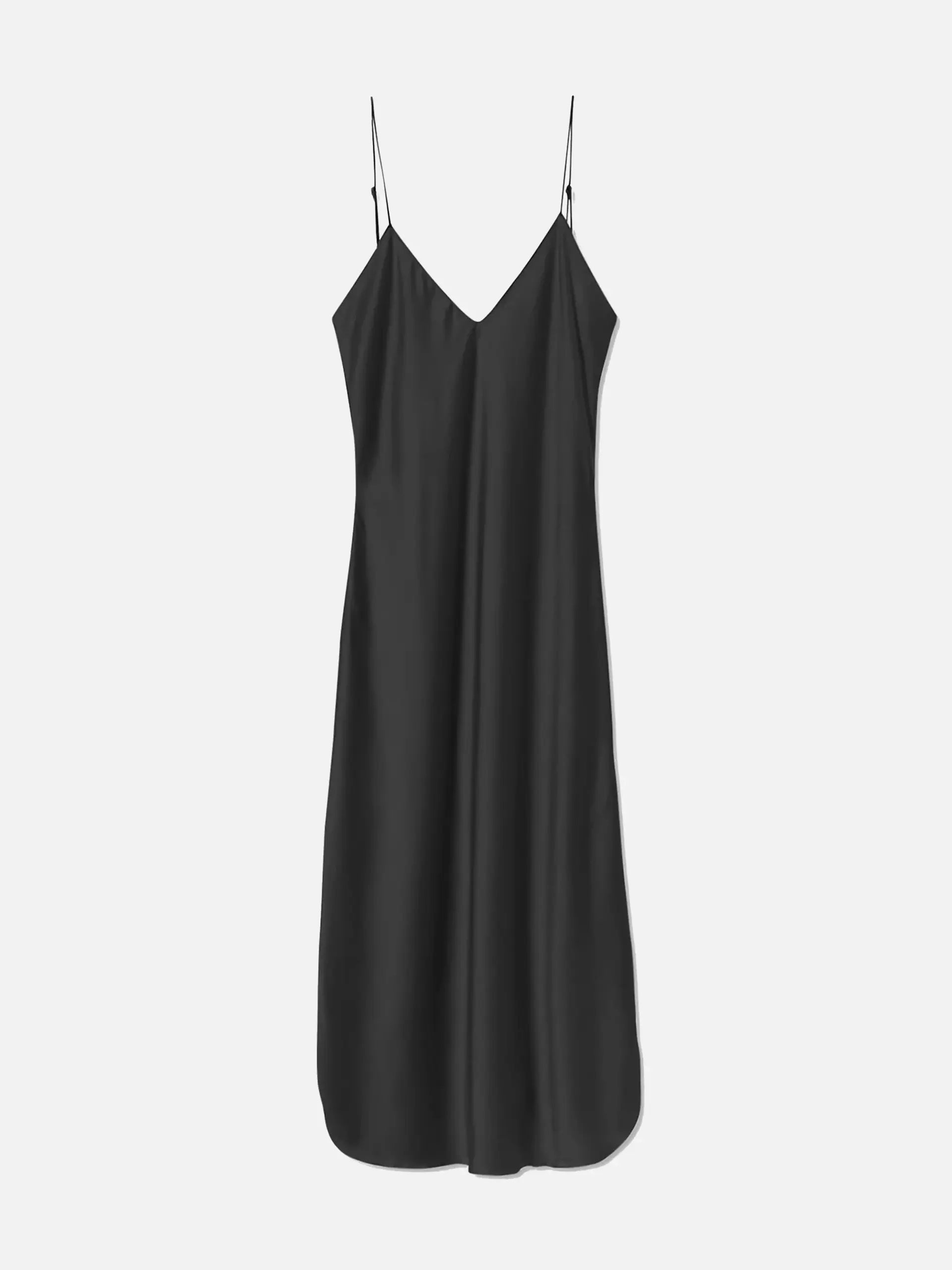 NILI LOTAN - Slipdress aus Seide für Damen Schwarz - Black