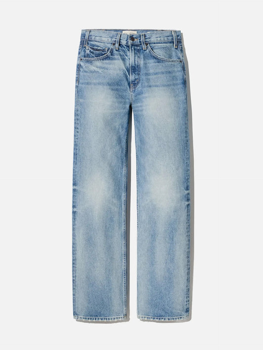 NILI LOTAN - Straight Jeans Mitchell für Damen Indigoblau - Summer Wash